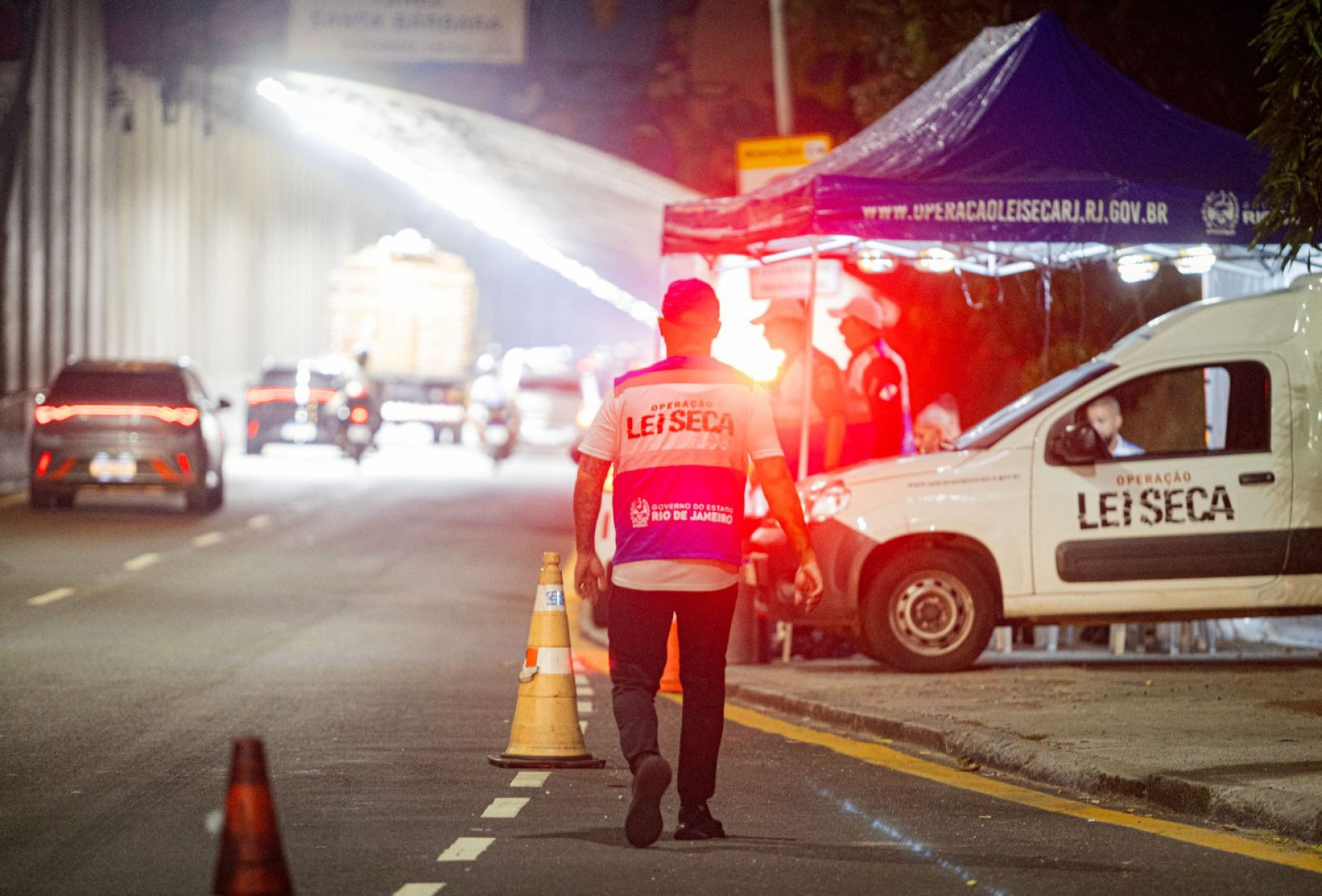 Em celebração aos 18 anos de operação no Rio, Lei Seca ampliou equipes de fiscalização - Divulgação