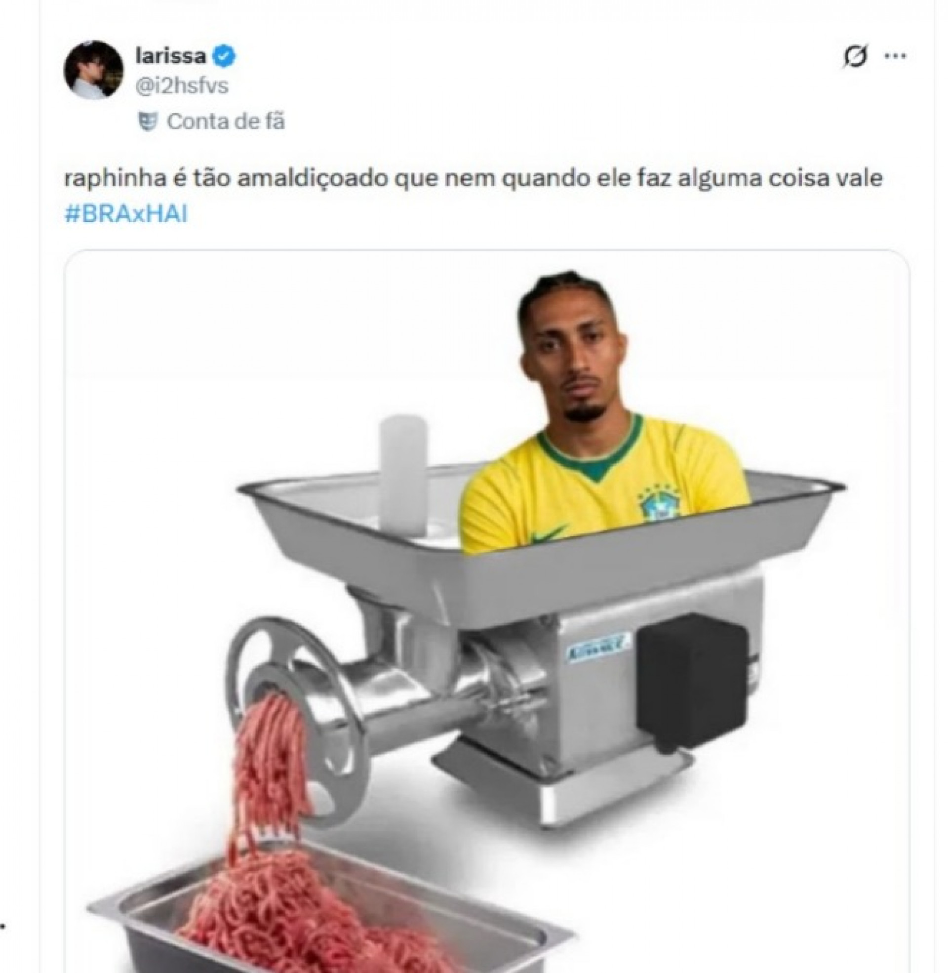 Memes da vitória do Brasil sobre o Haiti na Copa do Mundo - Reprodução