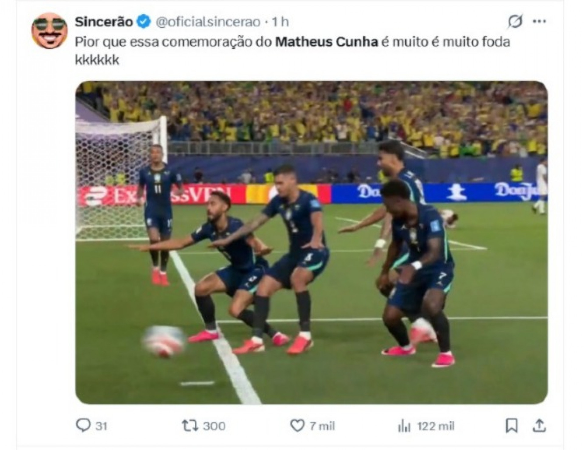Memes da vitória do Brasil sobre o Haiti na Copa do Mundo - Reprodução