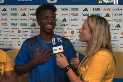 Vini Jr. abre o jogo e revela para quem dedicou gol na partida contra o Haiti