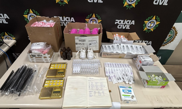 Homem é preso por ‘delivery’ de drogas sintéticas