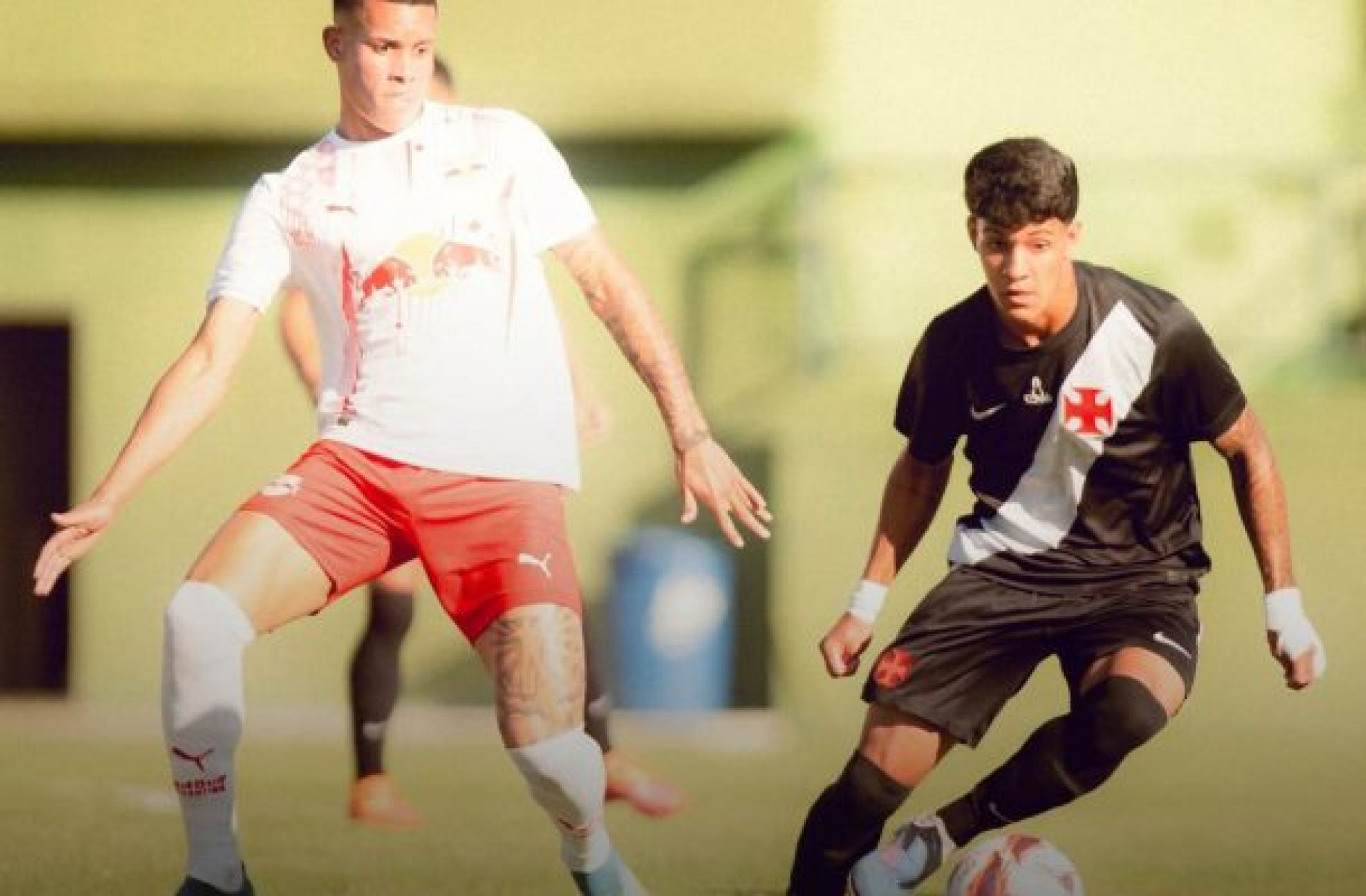 Com expuls&atilde;o, Vasco trope&ccedil;a em casa e perde para o Bragantino no Brasileir&atilde;o Sub-20