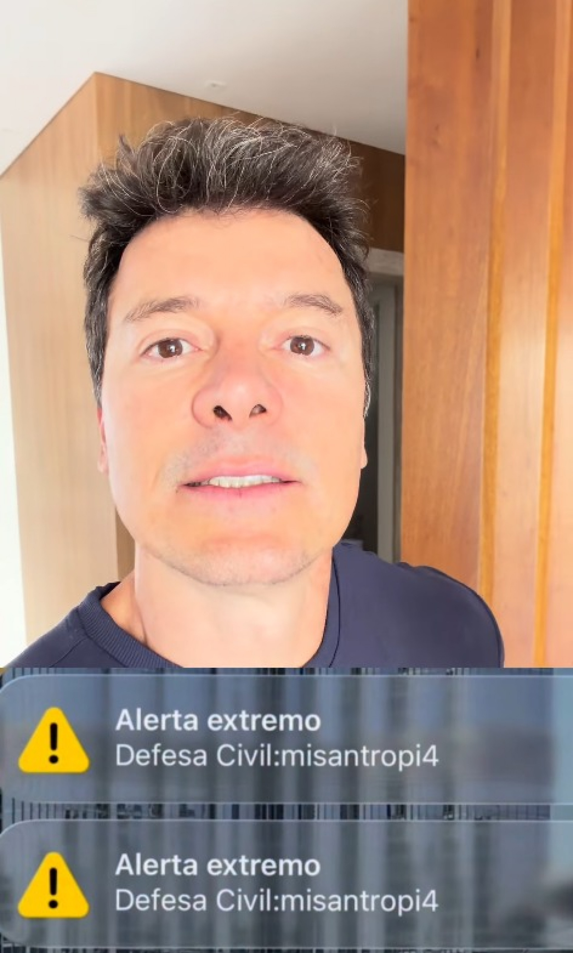 Alerta com a palavra `misantropia` assustou famosos na noite desta sexta-feira (19)