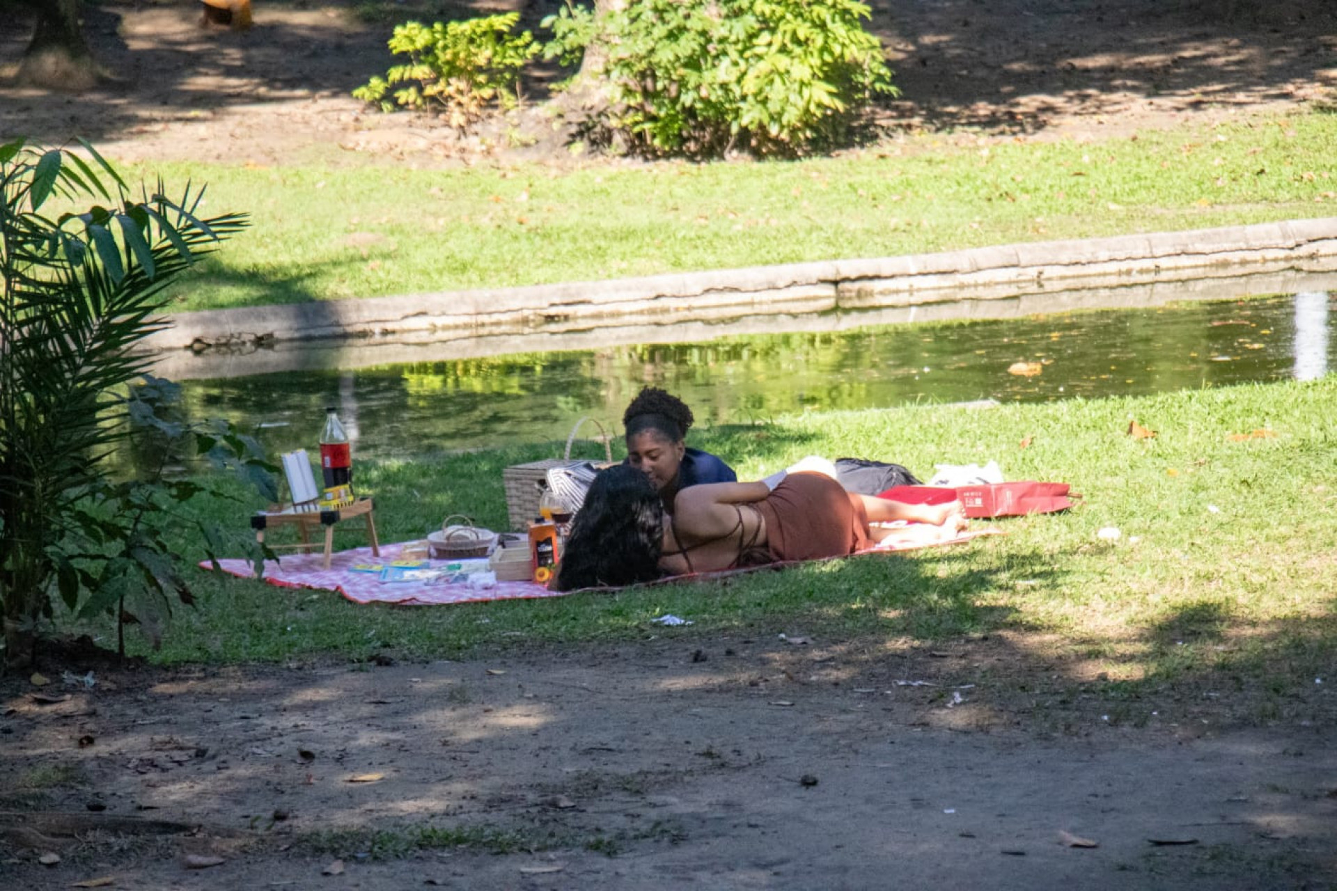Cariocas curtem último dia de outono na Quinta da Boa Vista - Érica Martin / Agência O Dia