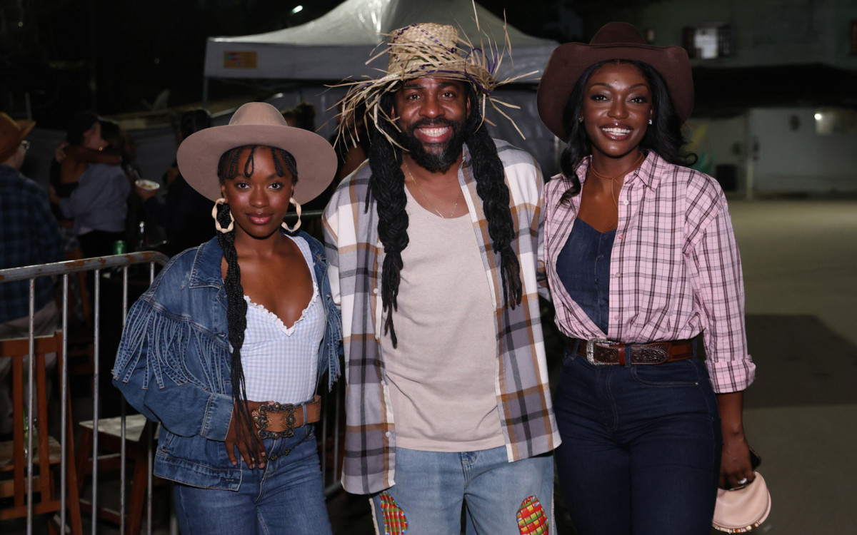 Nikolly Fernandes, L&aacute;zaro Ramos e Lesliana Pereira