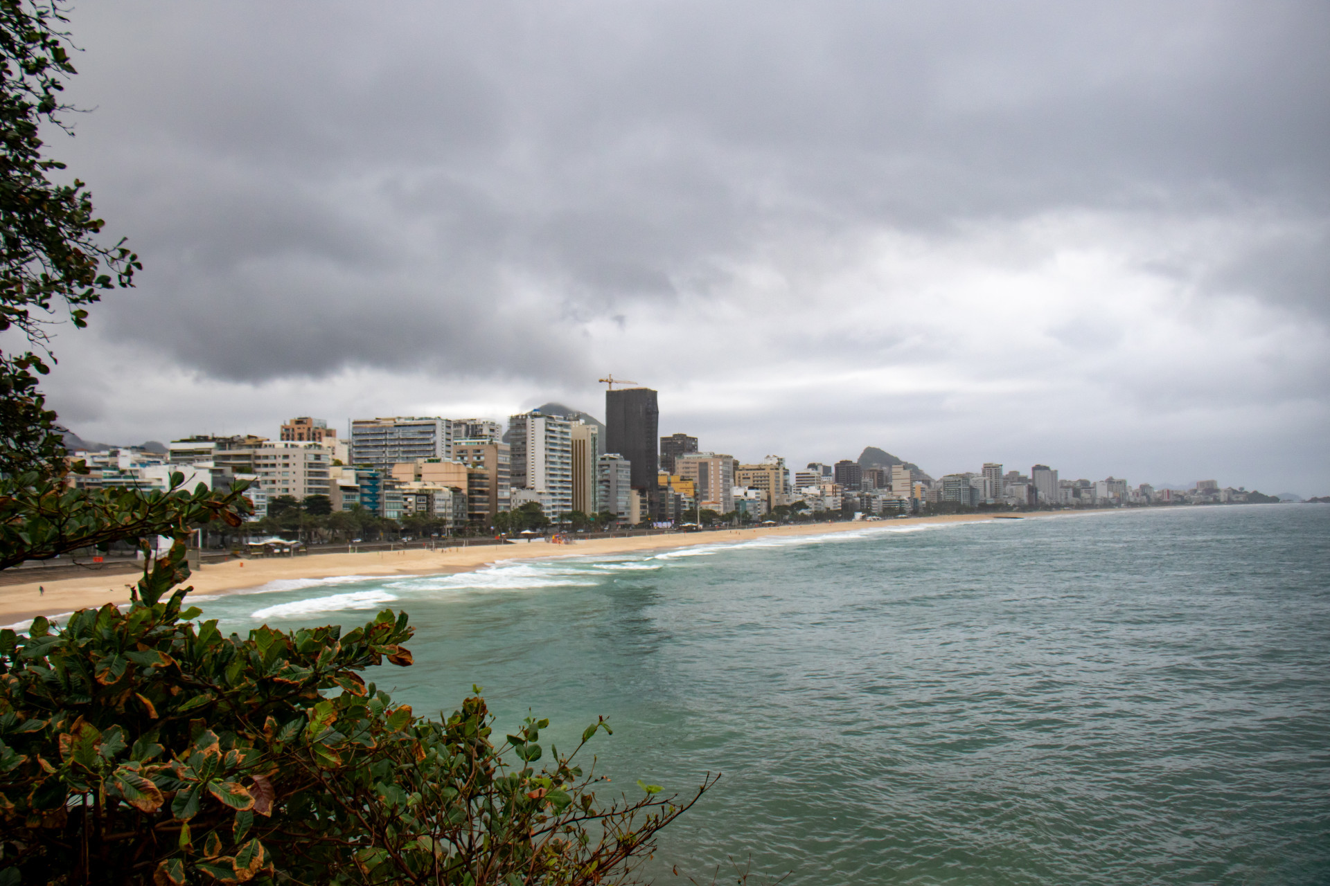 Tempo neste domingo permaneceu nublado e com baixas temperaturas - &Eacute;rica Martin/Ag&ecirc;ncia O Dia