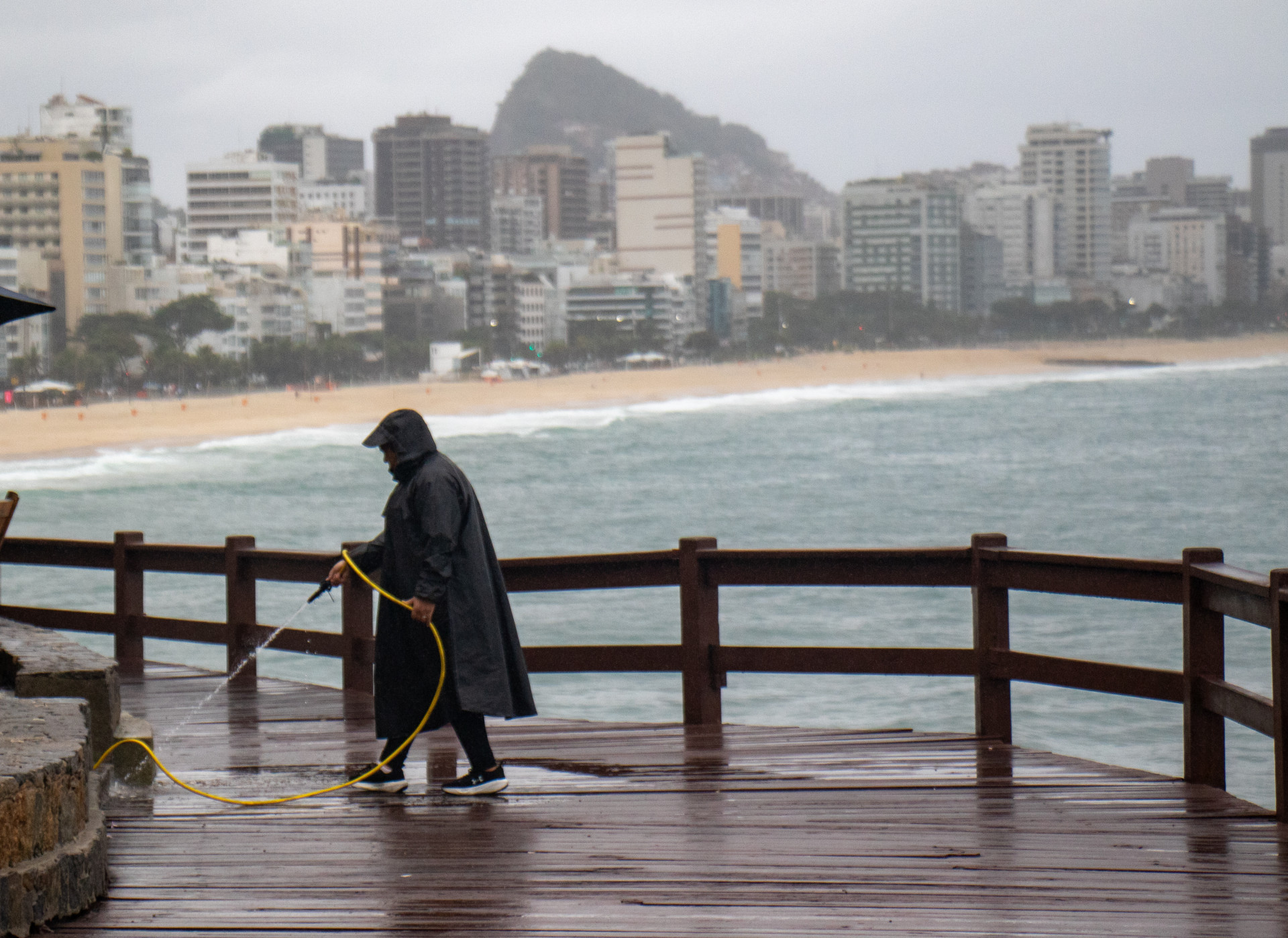 Tempo neste domingo permaneceu nublado e com baixas temperaturas - &Eacute;rica Martin/Ag&ecirc;ncia O Dia