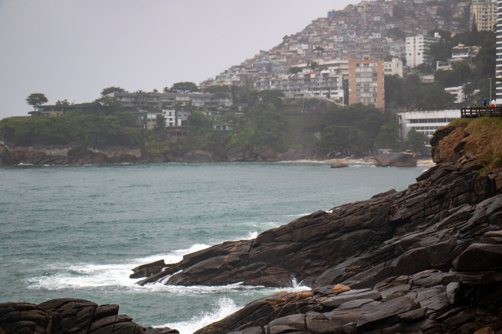 Tempo neste domingo permaneceu nublado e com baixas temperaturas - &Eacute;rica Martin/Ag&ecirc;ncia O Dia