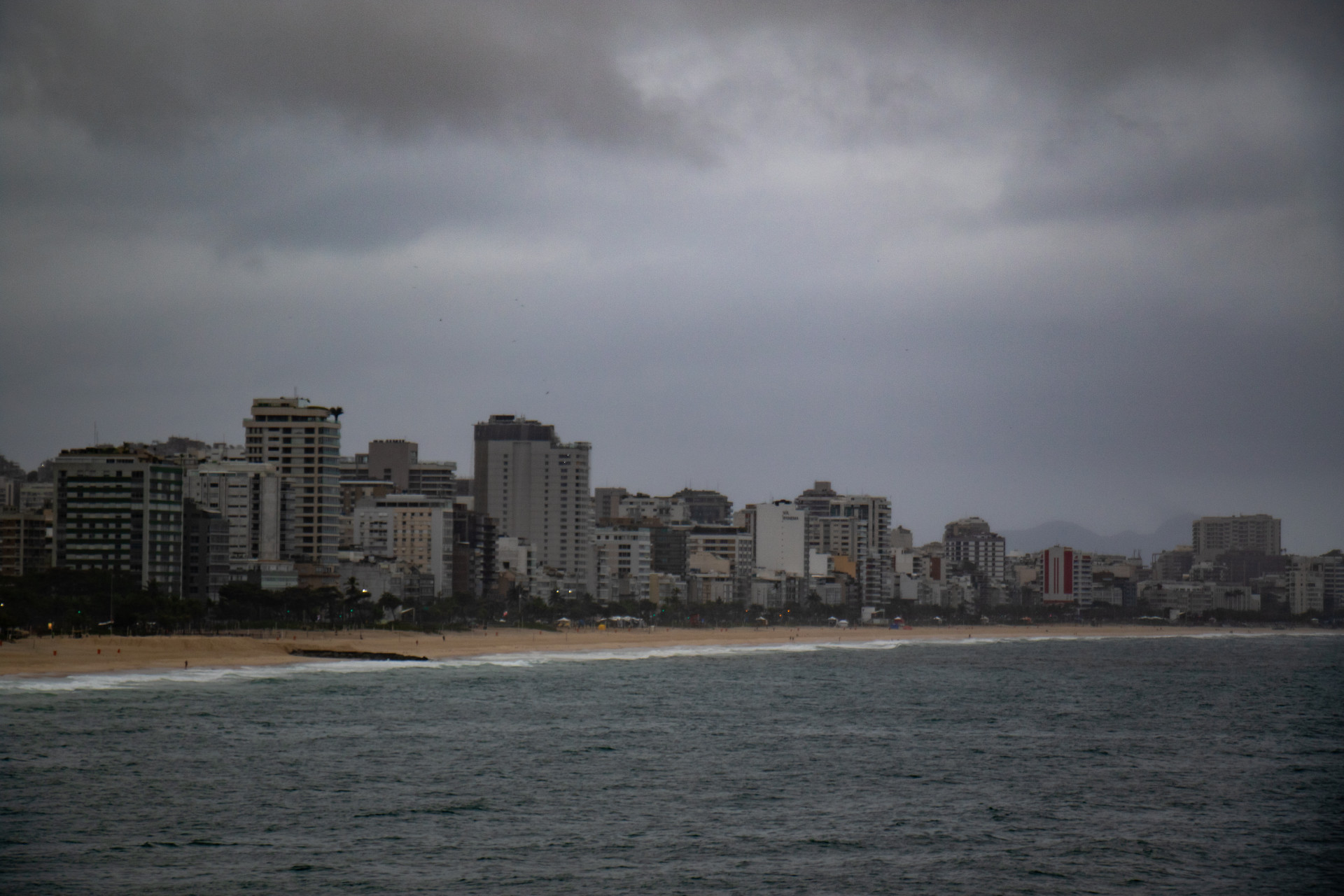 Tempo neste domingo permaneceu nublado e com baixas temperaturas - &Eacute;rica Martin/Ag&ecirc;ncia O Dia