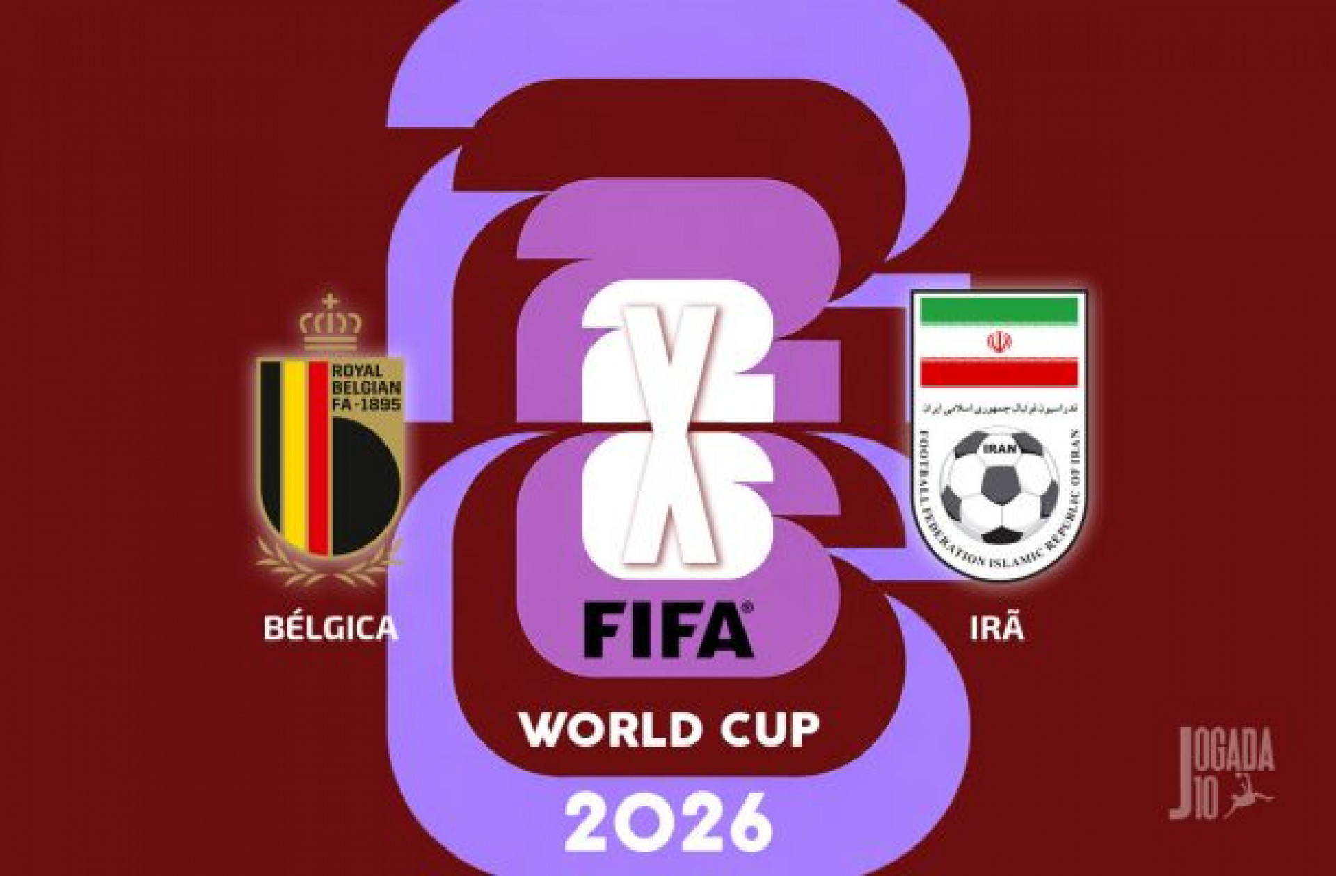 B&eacute;lgica x Ir&atilde;, AO VIVO, com coment&aacute;rios e estat&iacute;sticas a partir das 15h