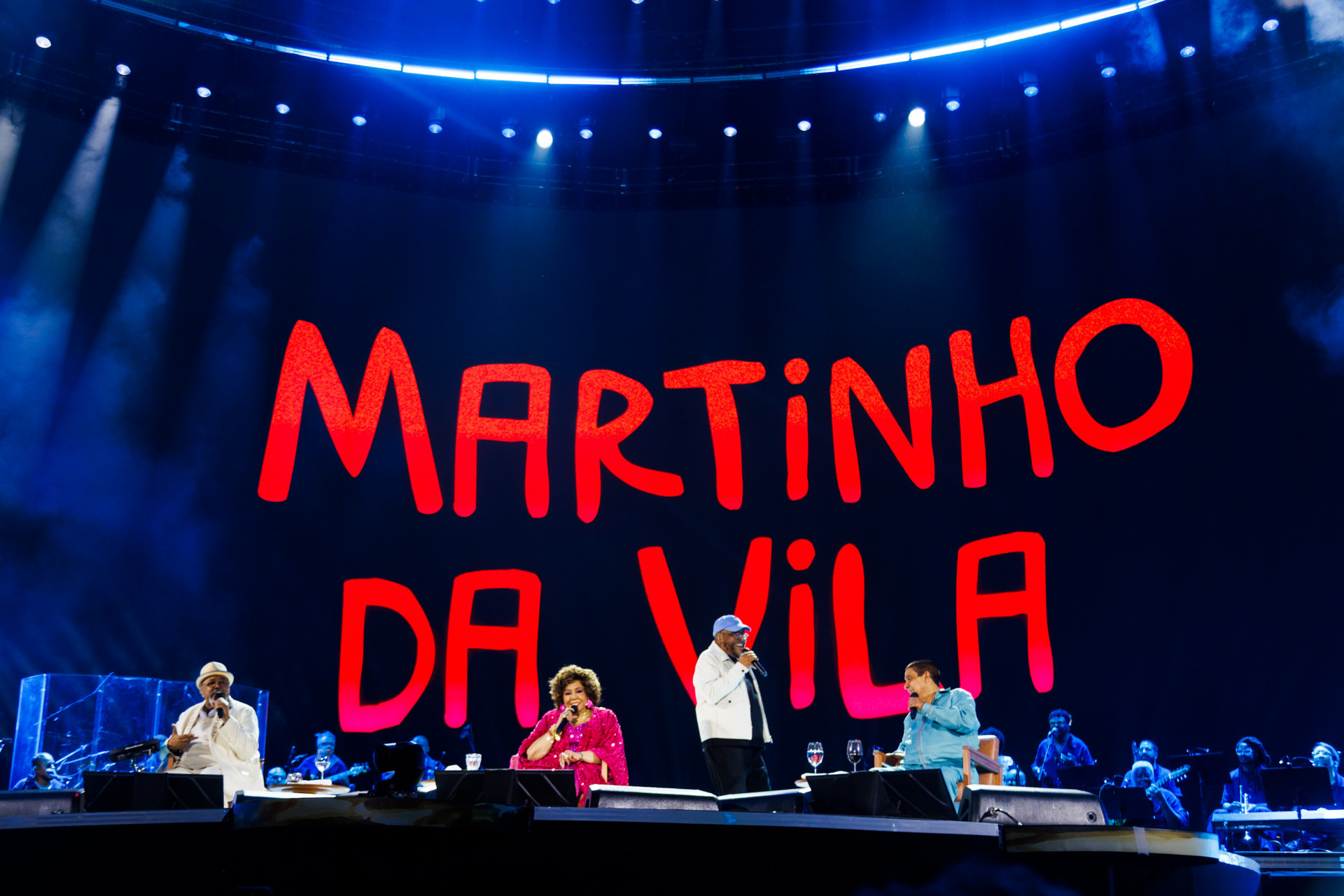 Martinho da Vila faz apresentação especial em show - Patrícia Devoraes/Brazil News