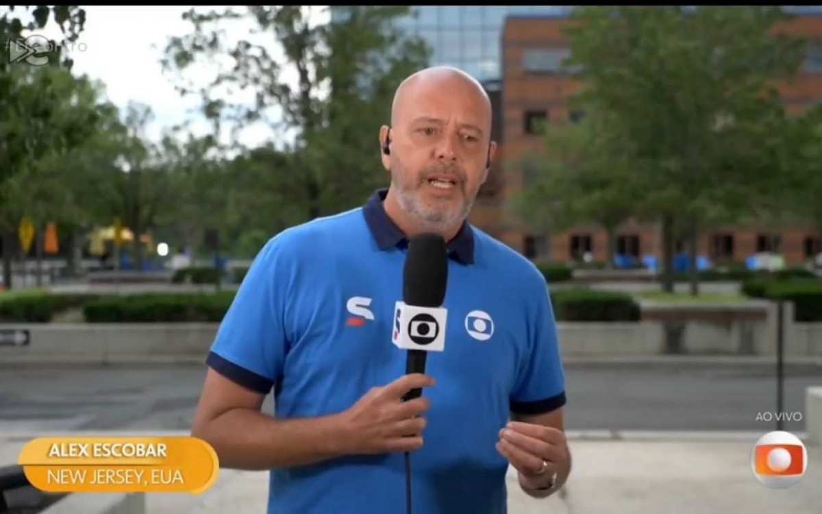 Alex Escobar deixa cobertura da Globo na Copa do Mundo após passar mal ao vivo