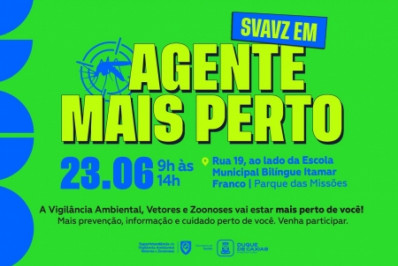 Caxias lança 'Agente Mais Perto' e leva saúde ao Parque das Missões