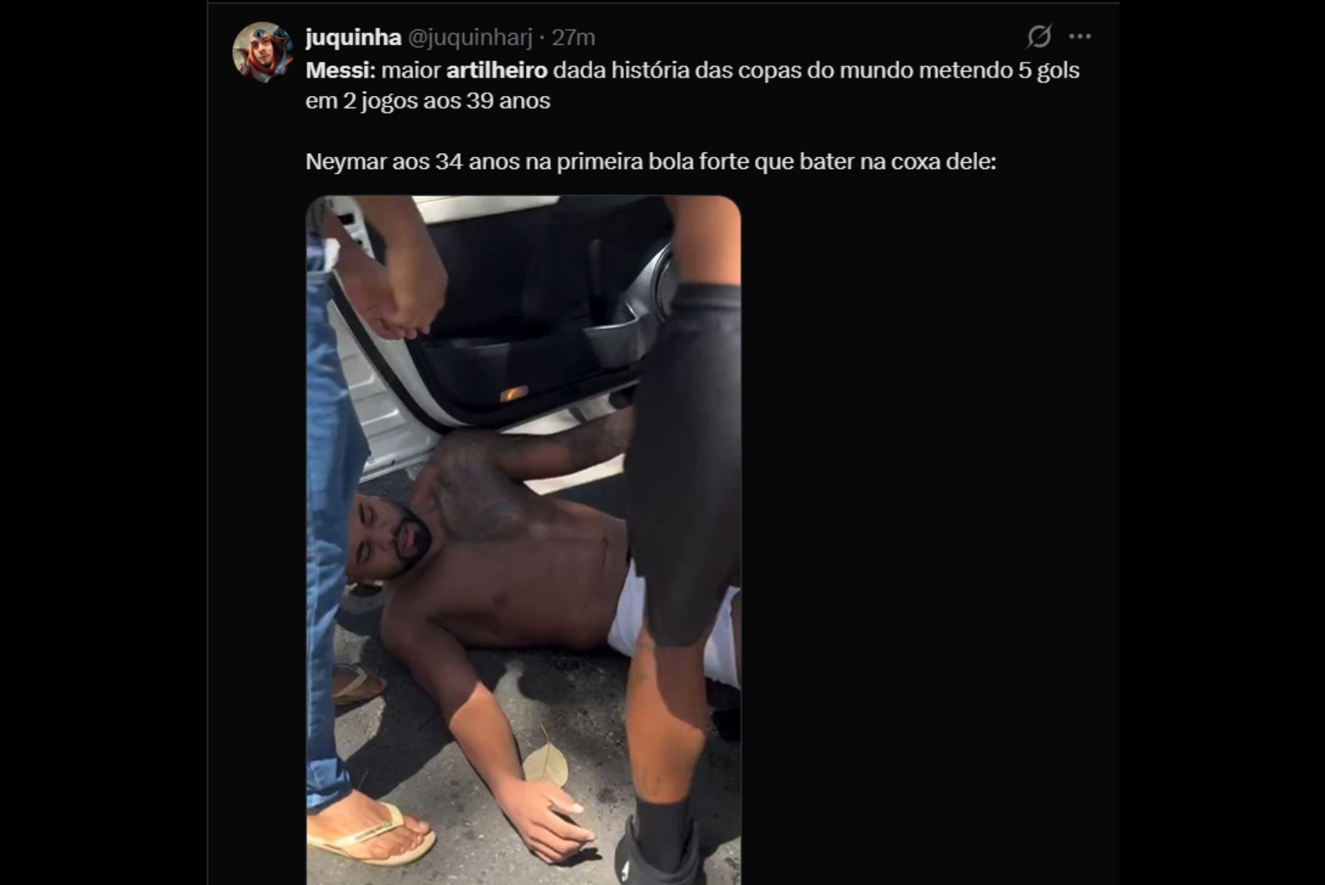 Messi assume artilharia histórica da Copa e repercute nas redes - Reprodução / X