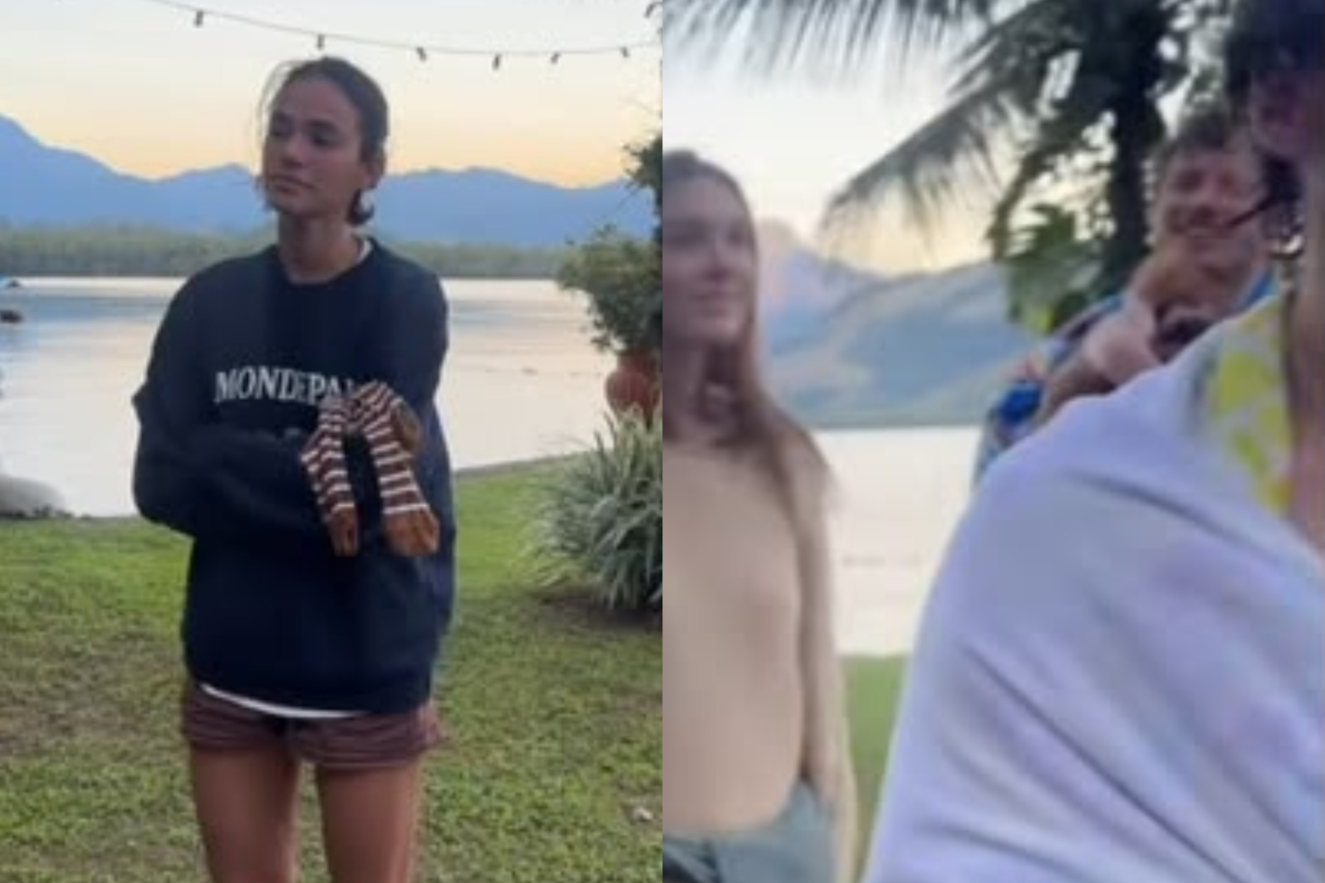 Bruna Marquezine e Shawn Mendes surgem juntos no aniversário de marido de Sasha