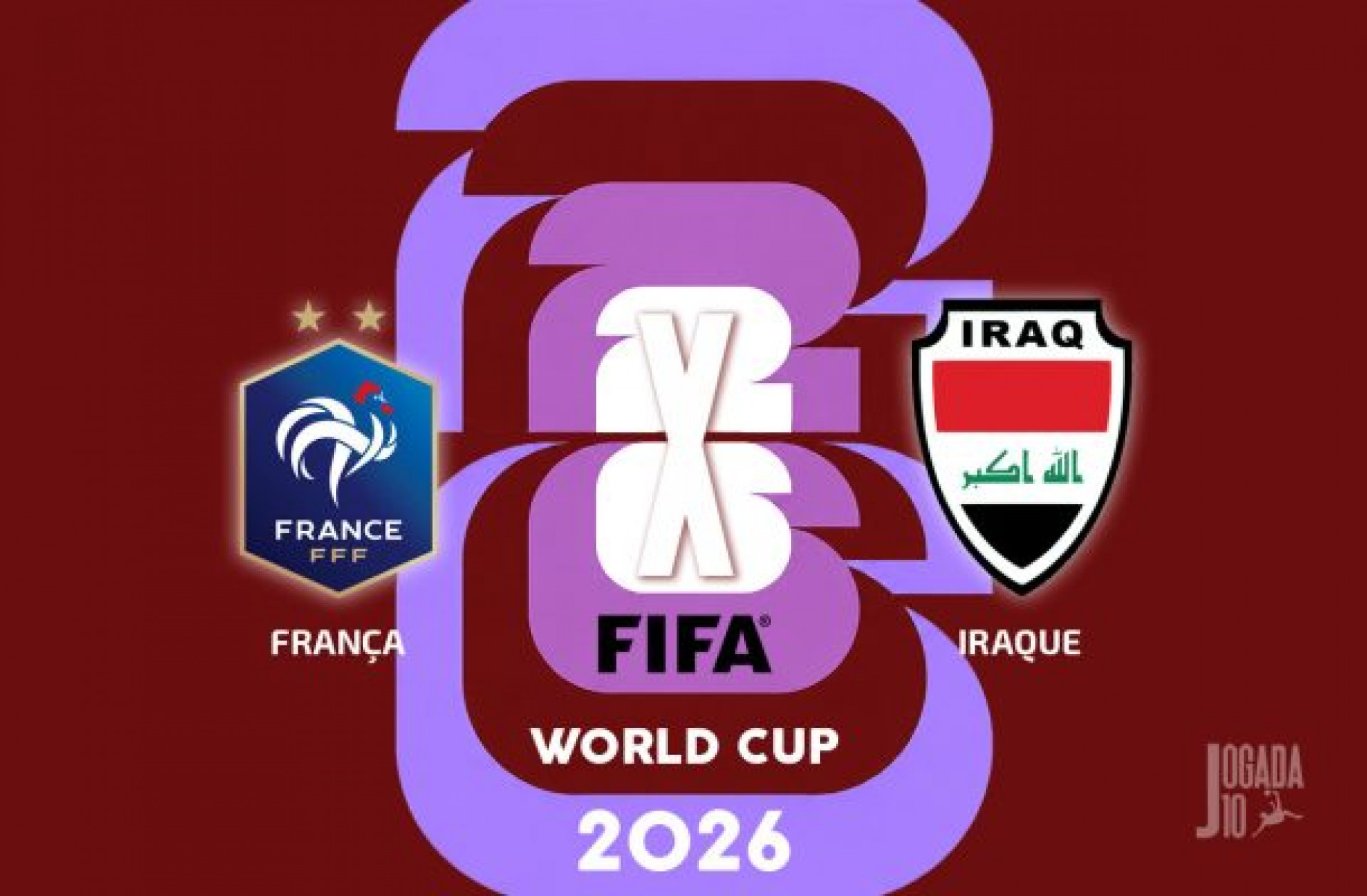 Fran&ccedil;a x Iraque, AO VIVO, com coment&aacute;rios e estat&iacute;sticas a partir das 17h