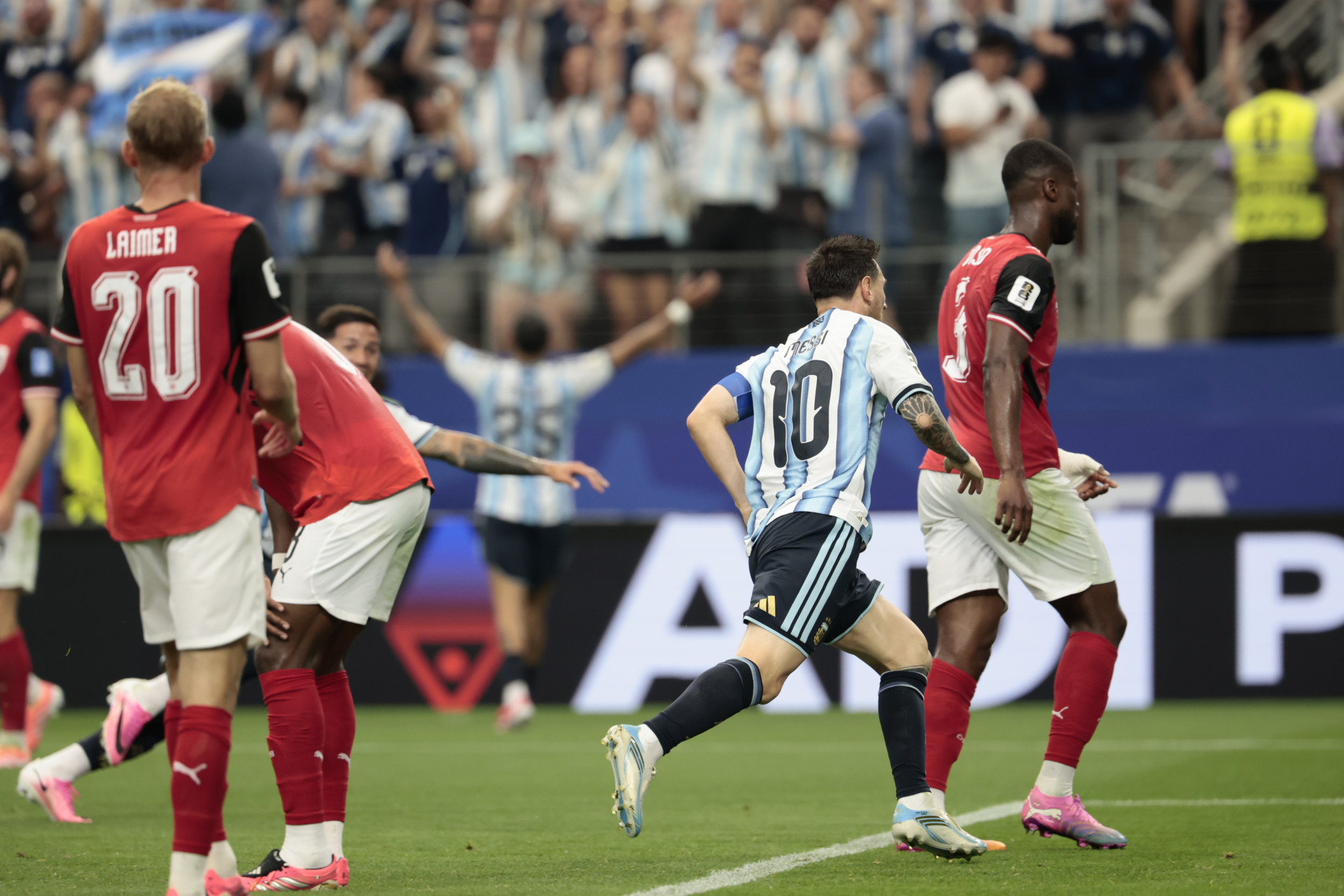 Argentina enfrentou a Áustria na Copa do Mundo - Divulgação / AFA
