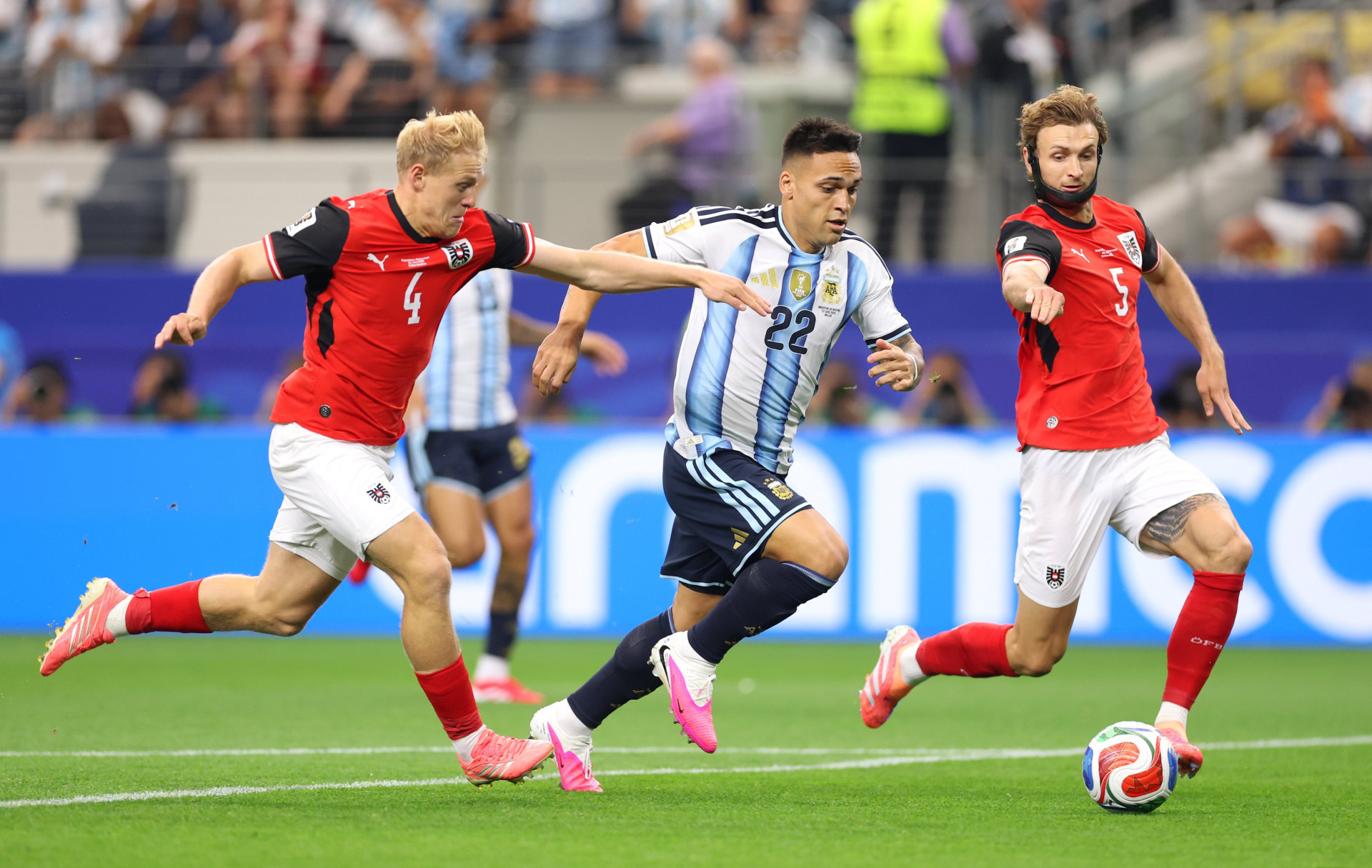Argentina enfrentou a Áustria nesta segunda-feira (22) - Divulgação / Argentina