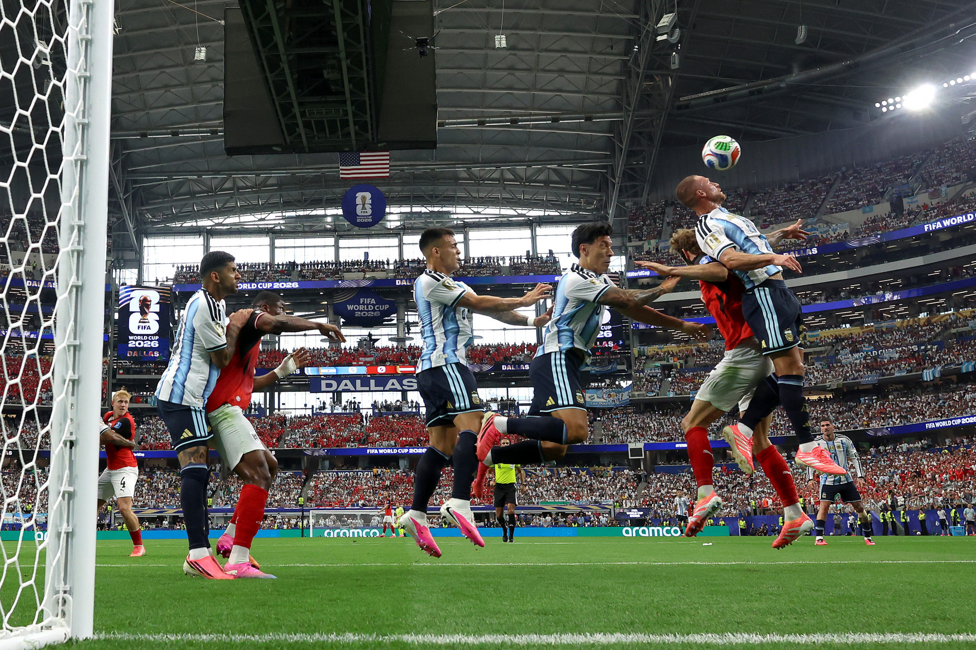 Argentina e Áustria se enfrentaram pela Copa do Mundo - Divulgação / AFA