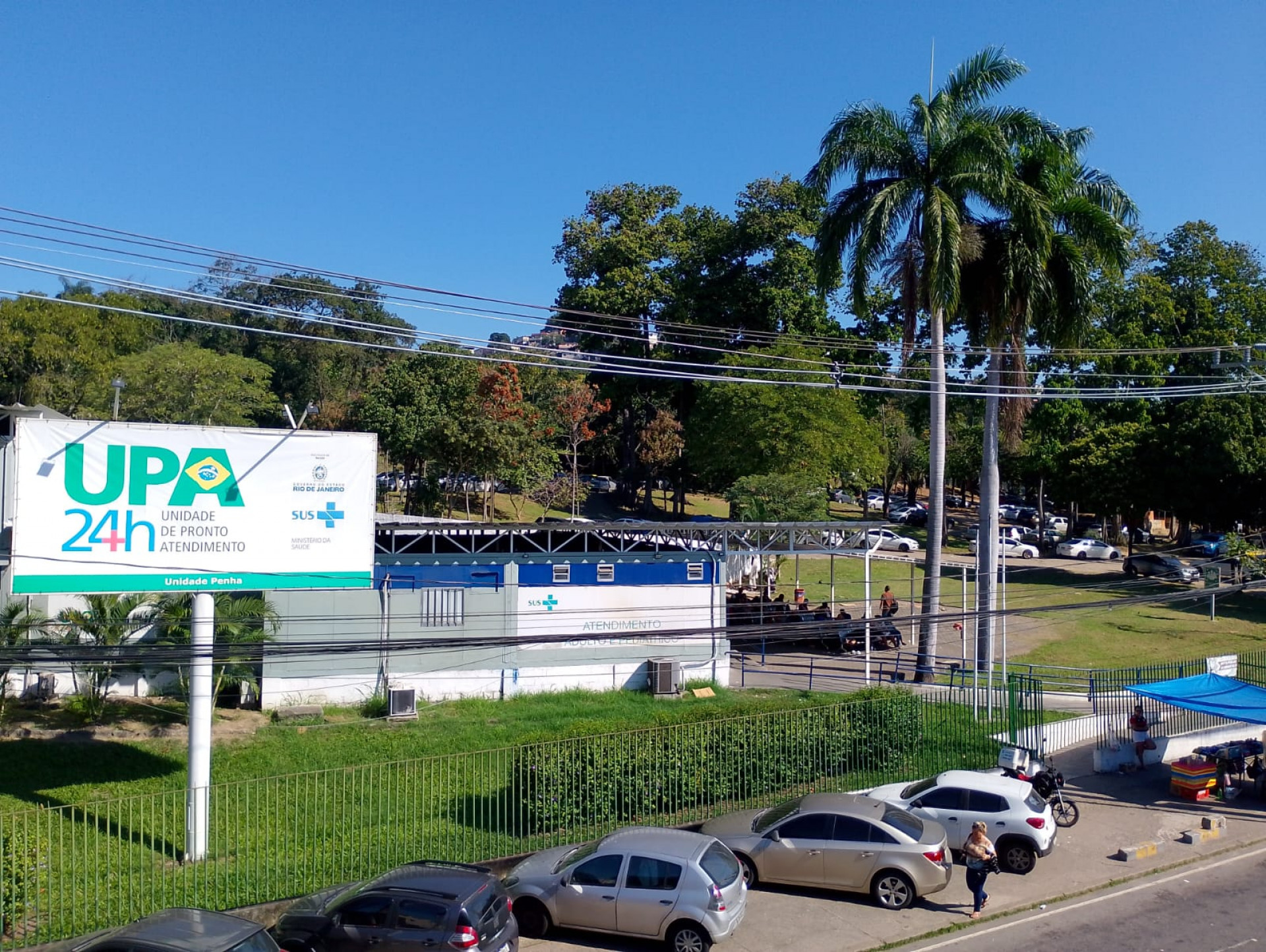 UPA funciona no Parque Ary Barroso - Reginaldo Pimenta / Ag&ecirc;ncia O Dia
