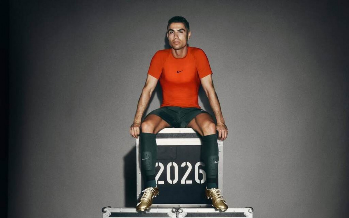 Nike anuncia nova chuteira dourada de Cristiano Ronaldo