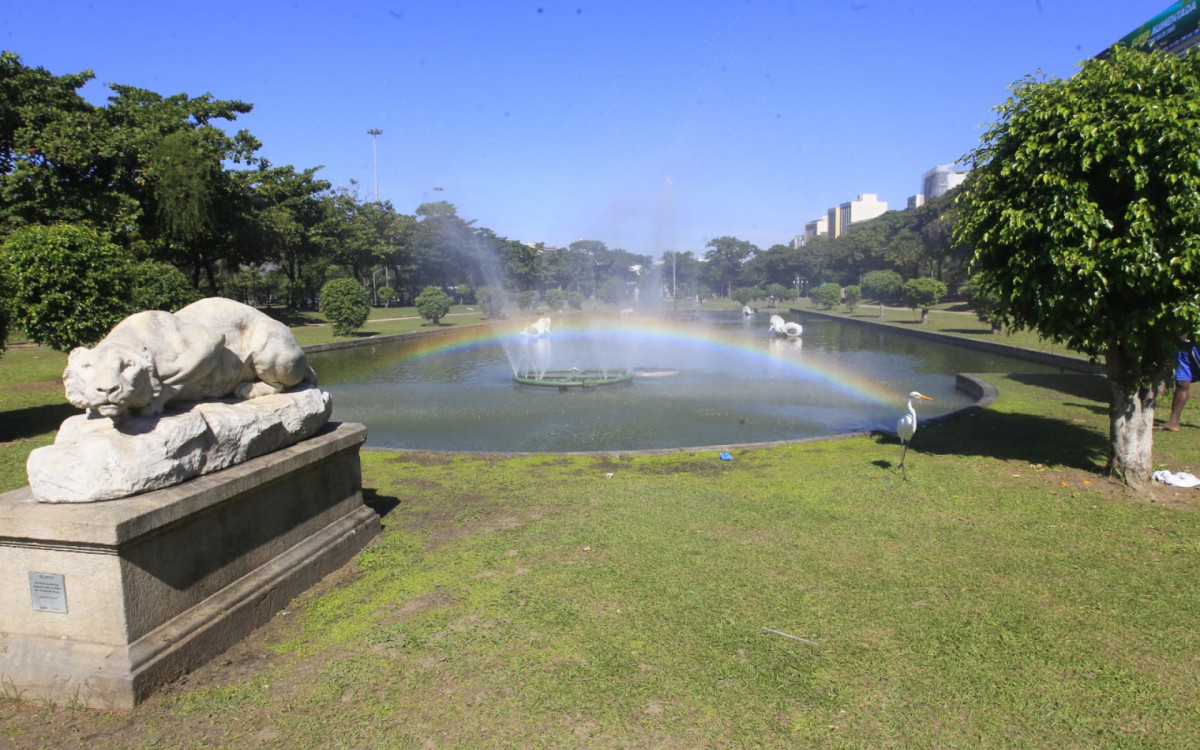 Praça Paris foi reconhecida como patrimônio cultural e turístico imaterial do Rio - Reginaldo Pimenta / Agência O DIA