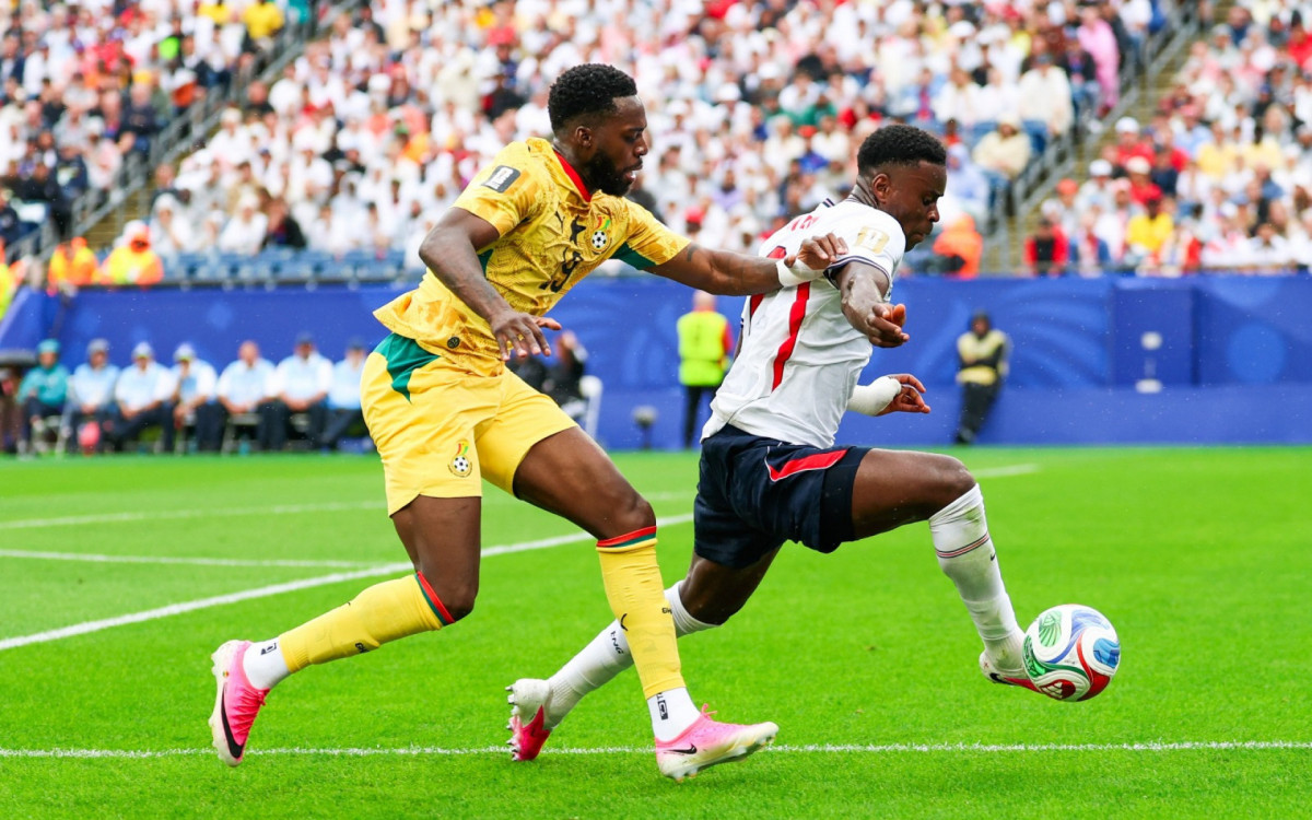 Inglaterra e Gana se enfrentaram em duelo nesta terça-feira