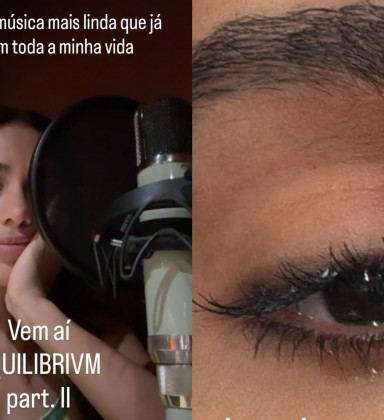 Anitta chora ao gravar nova música: 'Pura contemplação'