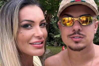 Andressa Urach anuncia fim do casamento com Flávio Giglioli