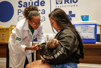 RJ recebe mais de 36 mil doses da vacina Pneumo 20 para crianças de até 5 anos