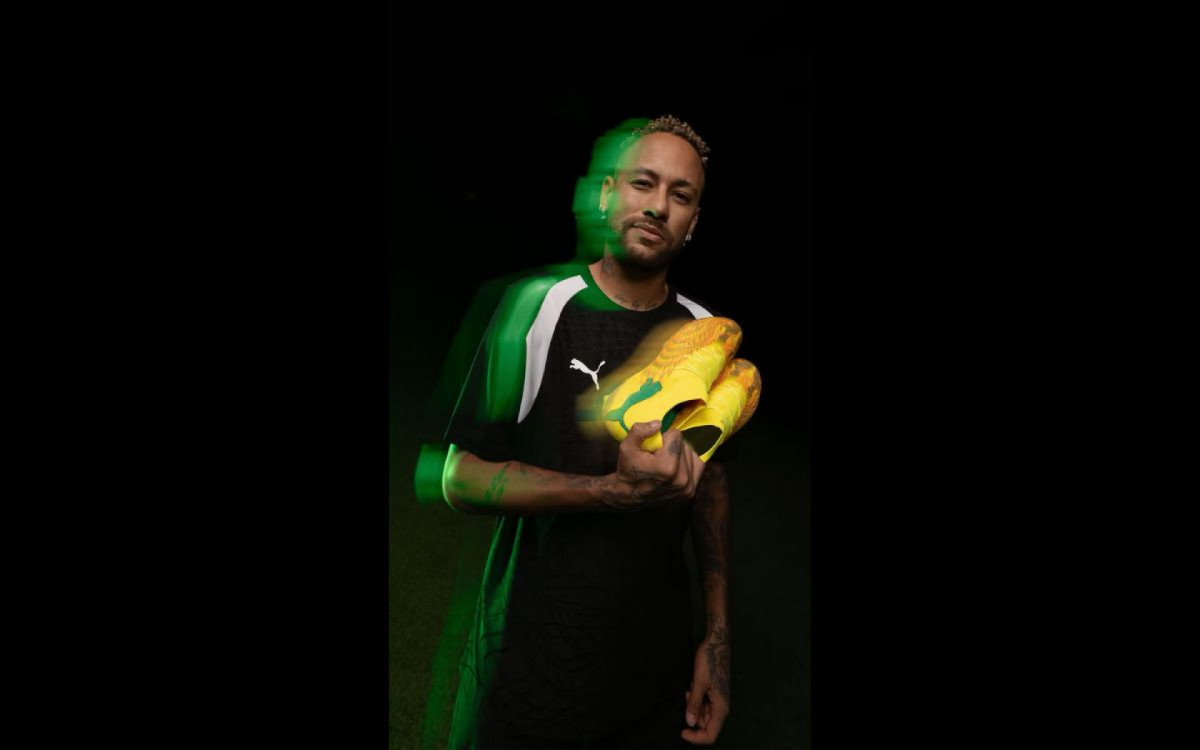 Nova chuteira de Neymar, para a Copa do Mundo