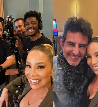 Danielle Winits celebra retorno à Globo em novela vertical