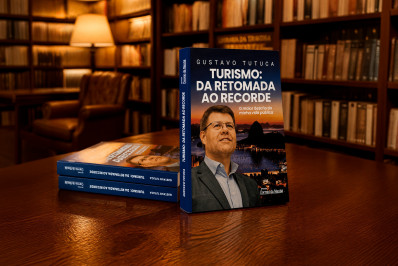 Da infância em Piraí aos recordes do turismo no RJ, Gustavo Tutuca lança seu primeiro livro