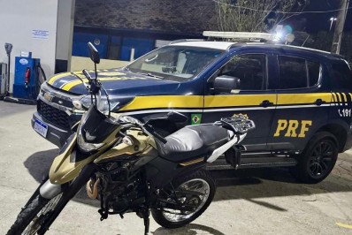 Moto adulterada é apreendida em Três Rios