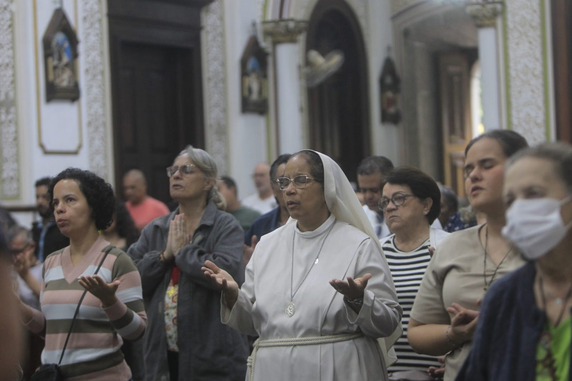 Fiéis celebraram Dia de São João Batista em Niterói - Reginaldo Pimenta/Agência O DIA