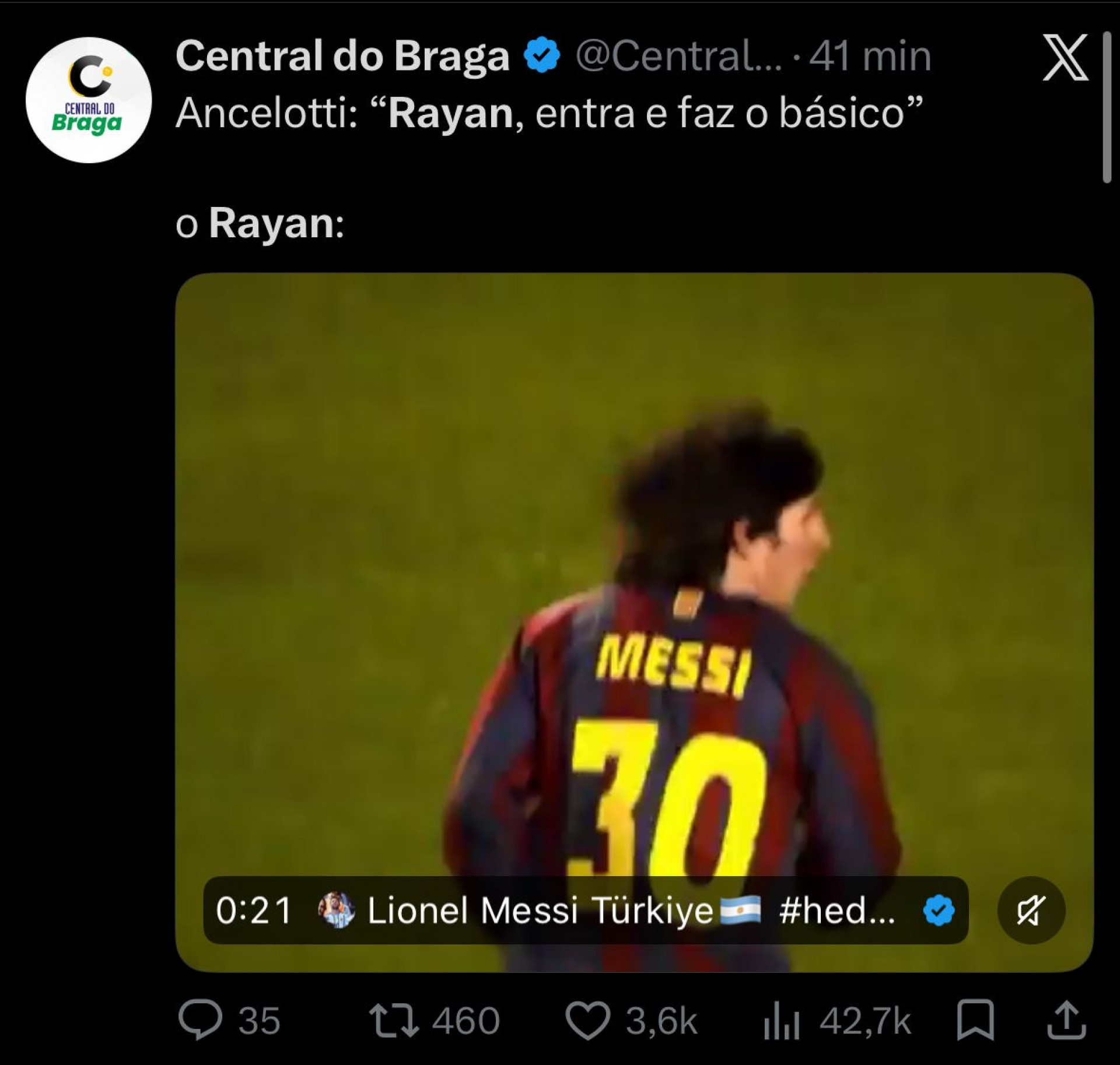 Vitória do Brasil sobre a Escócia gerou memes nas redes - Reprodução / X