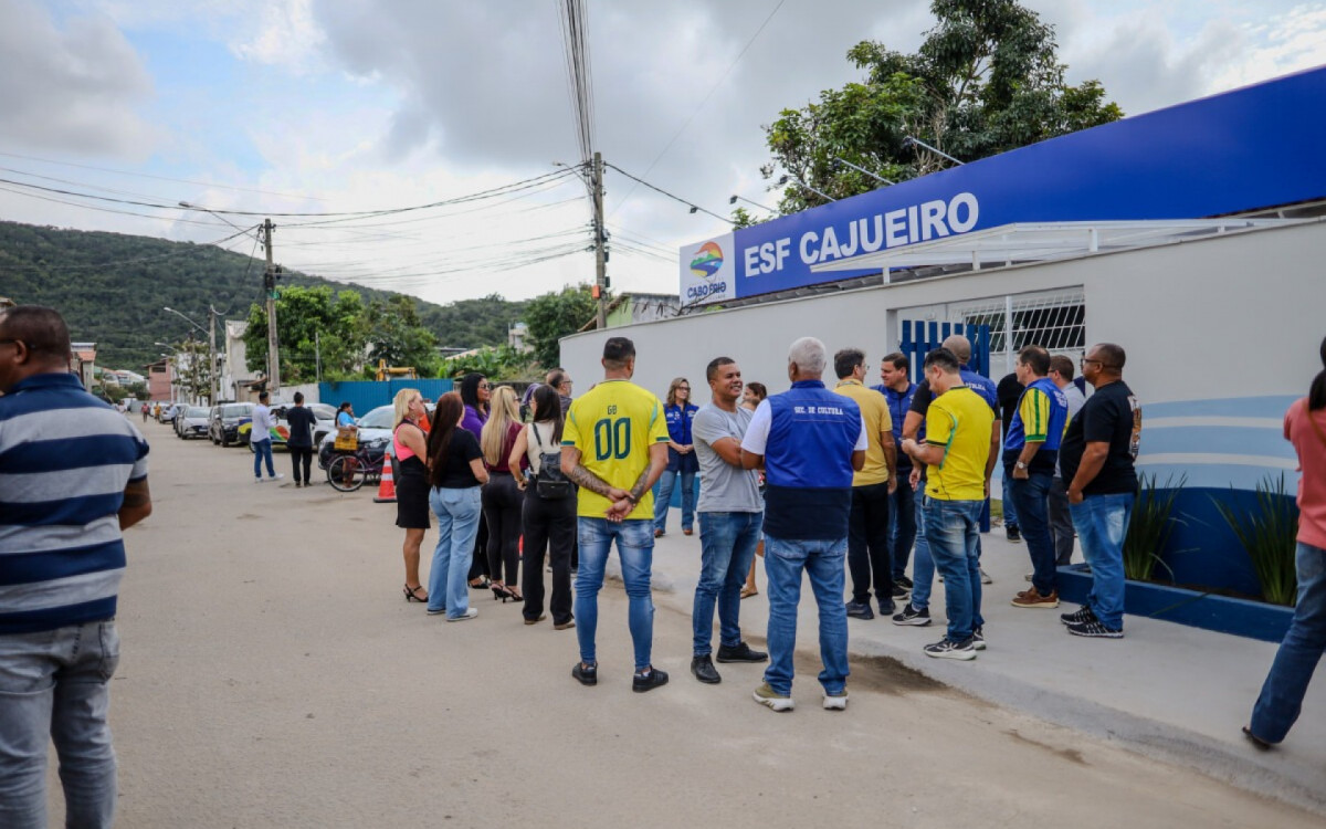 Inauguração do ESF Cajueiro
