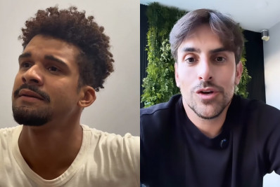 Lucas Leto ironiza apoio de famosos a Rodrigo Branco; vídeo