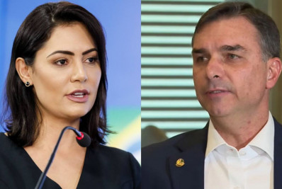Guerra pública entre Michelle e filhos de Bolsonaro se arrasta desde 2021