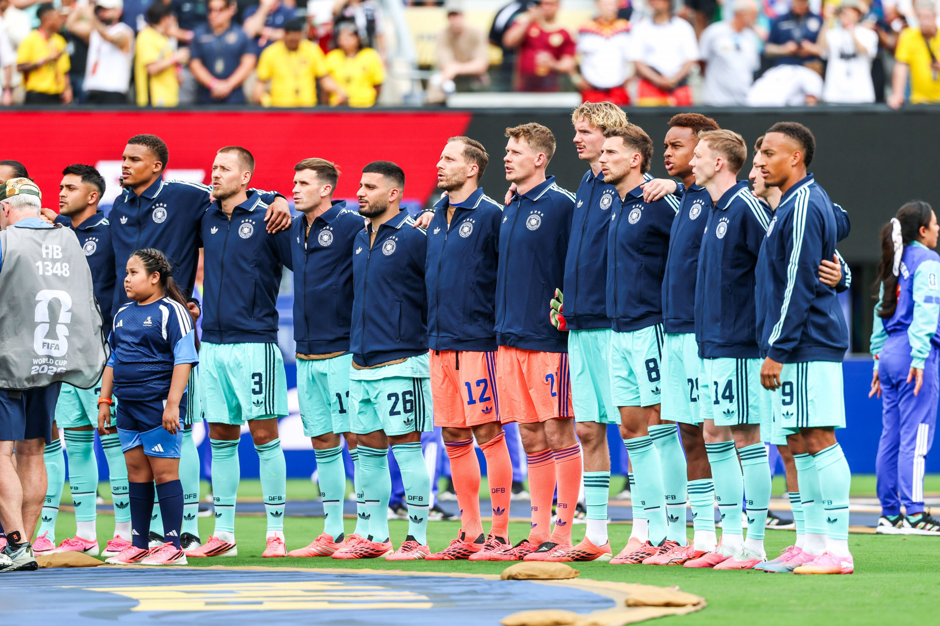 Equador e Alemanha se enfrentaram pela 3&ordf; rodada da fase de grupos da Copa do Mundo - William Volcov/Parceiro/Ag&ecirc;ncia O Dia