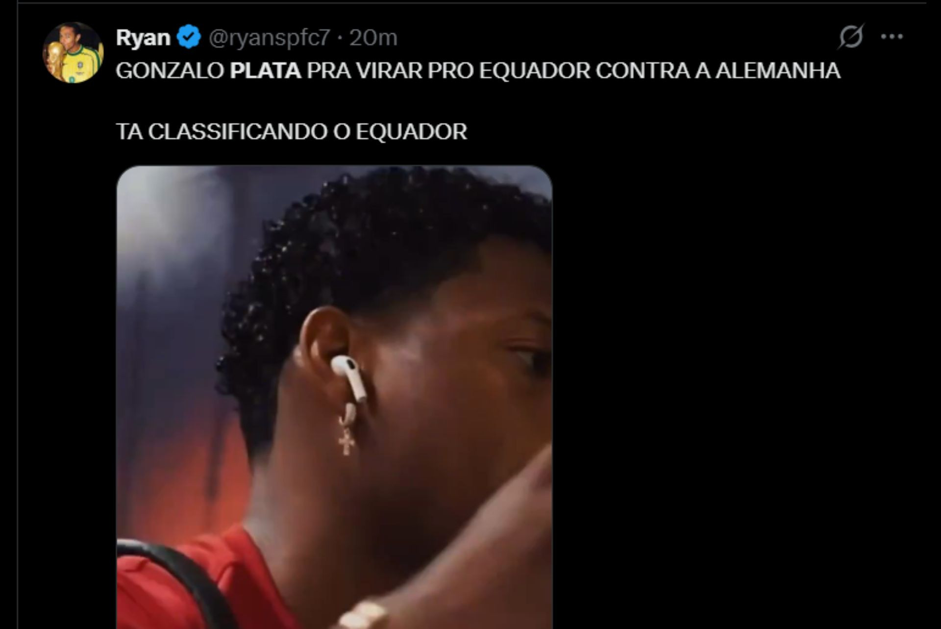 Gol de Plata contra a Alemanha gera reações na web - Reprodução / X