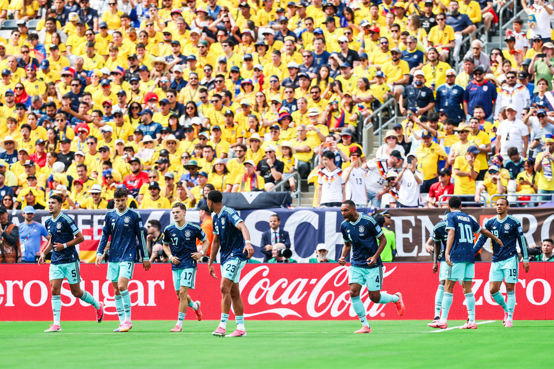 Equador e Alemanha se enfrentaram pela 3&ordf; rodada da fase de grupos da Copa do Mundo - William Volcov/Parceiro/Ag&ecirc;ncia O Dia