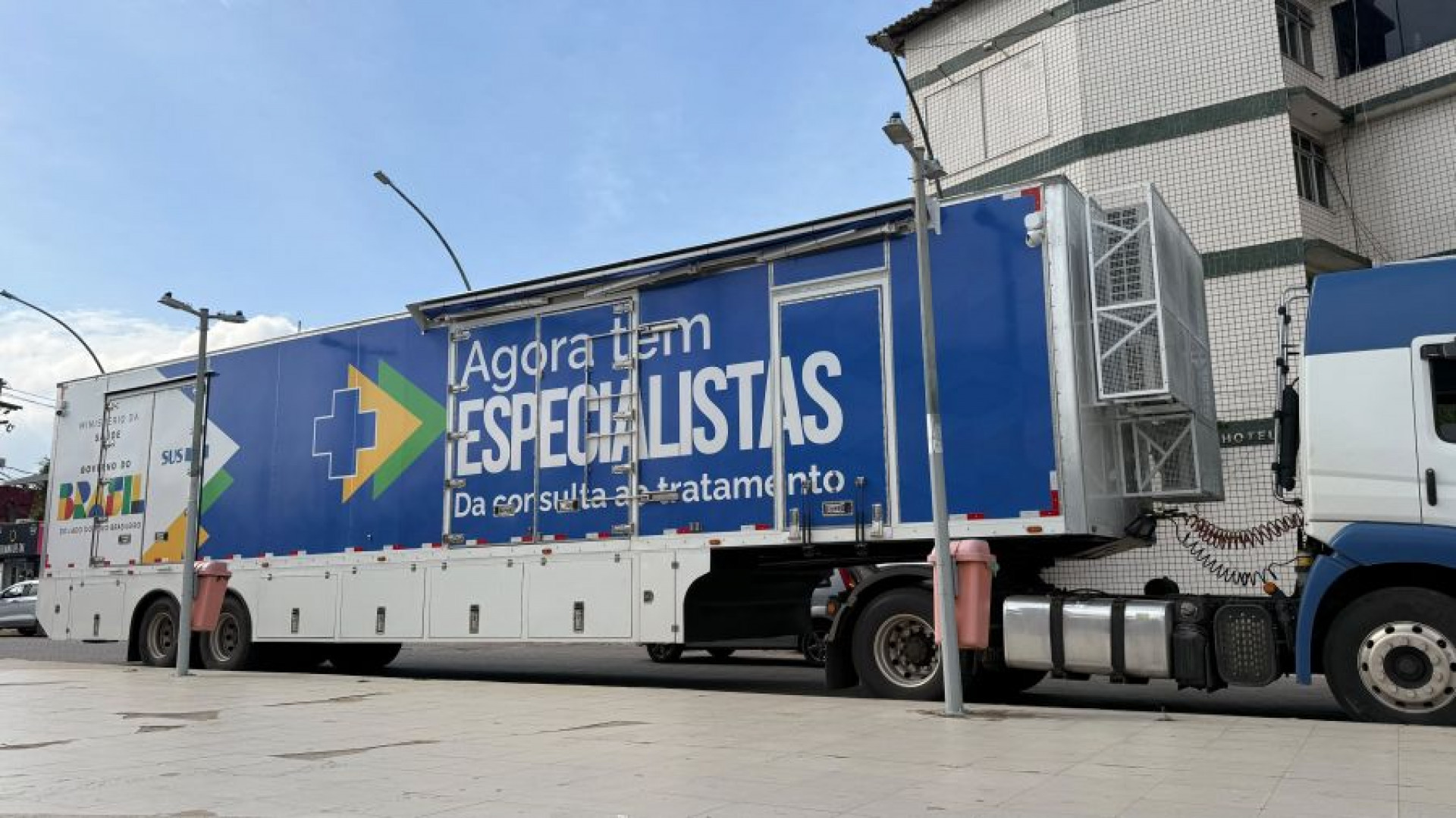 Unidade móvel chega a Rio das Ostras e abrirá caminho para mais de 1,3 mil tomografias na rede pública