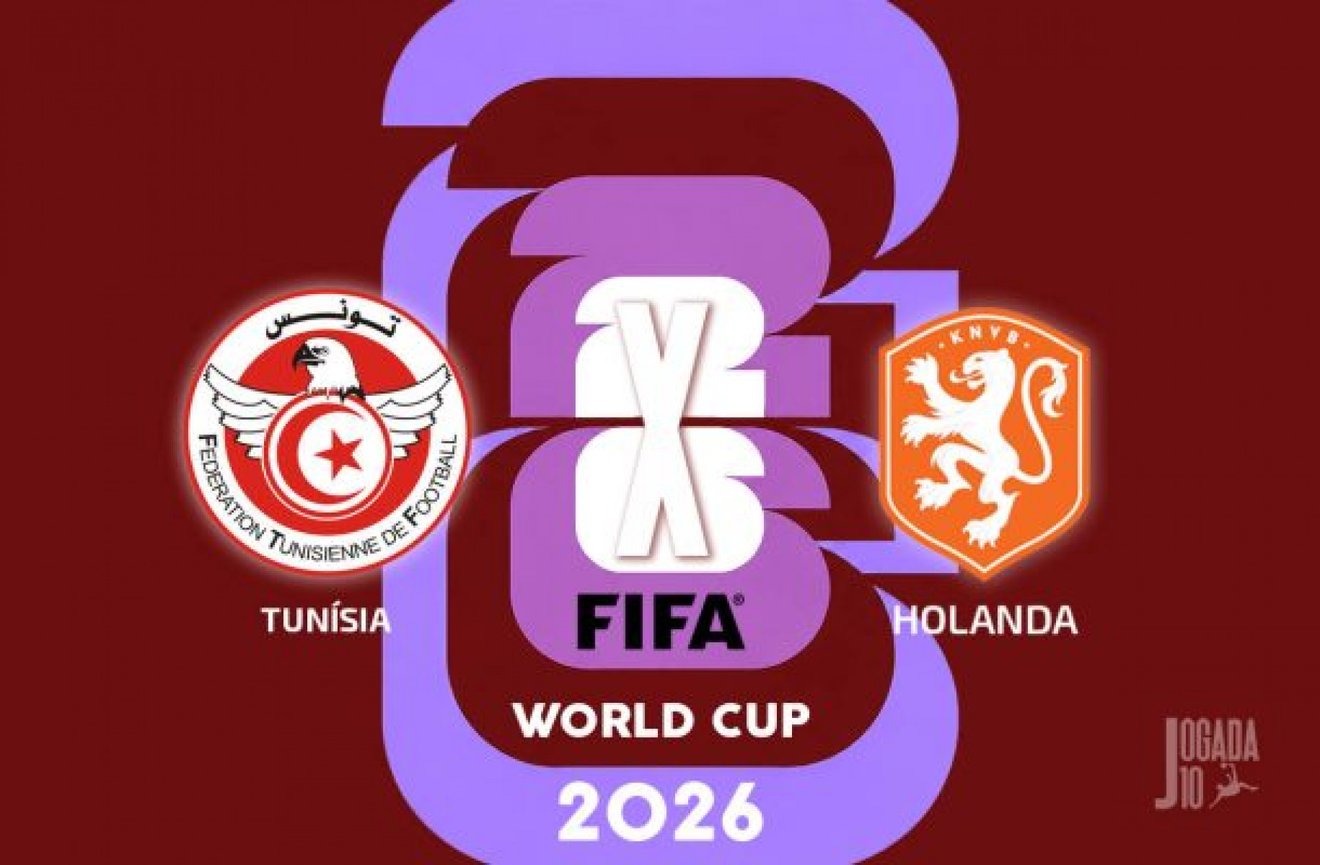Tun&iacute;sia x Holanda, AO VIVO, com coment&aacute;rios e estat&iacute;sticas a partir das 19h