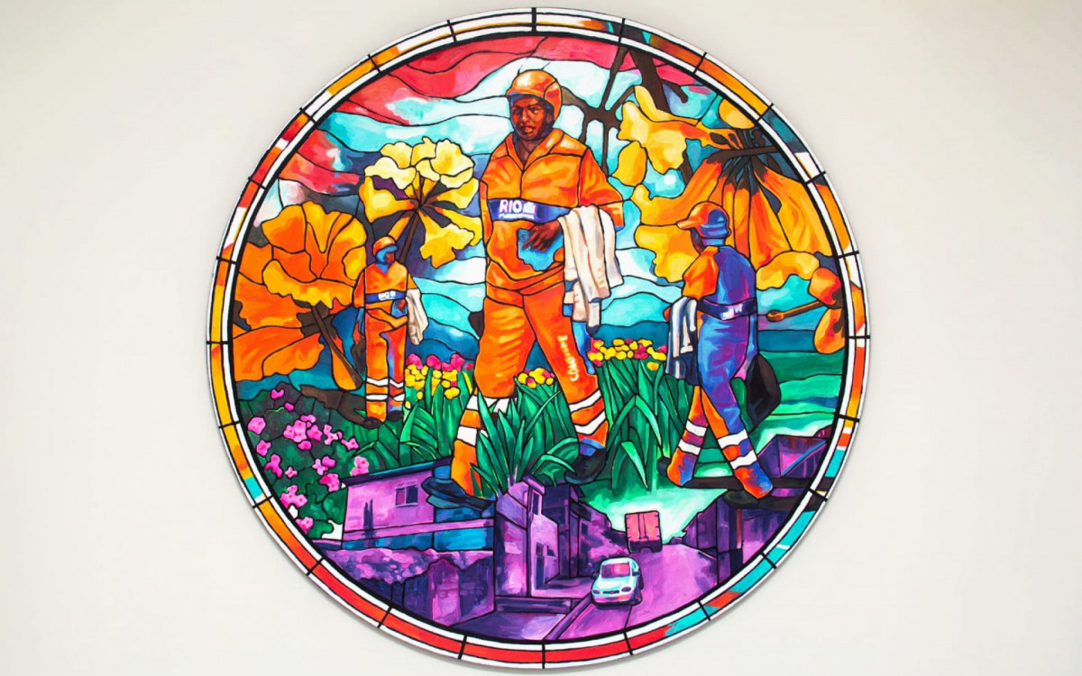 Artista visual de Caxias retrata a periferia em exposi&ccedil;&atilde;o na Caixa Cultural - Myllena Araujo/Divulga&ccedil;&atilde;o