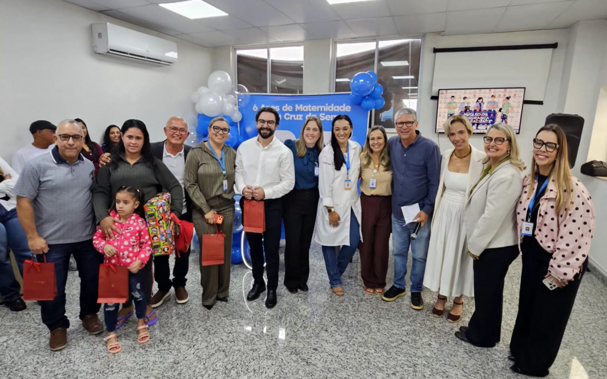 Maternidade de Santa Cruz da Serra completa seis anos - Divulga&ccedil;&atilde;o
