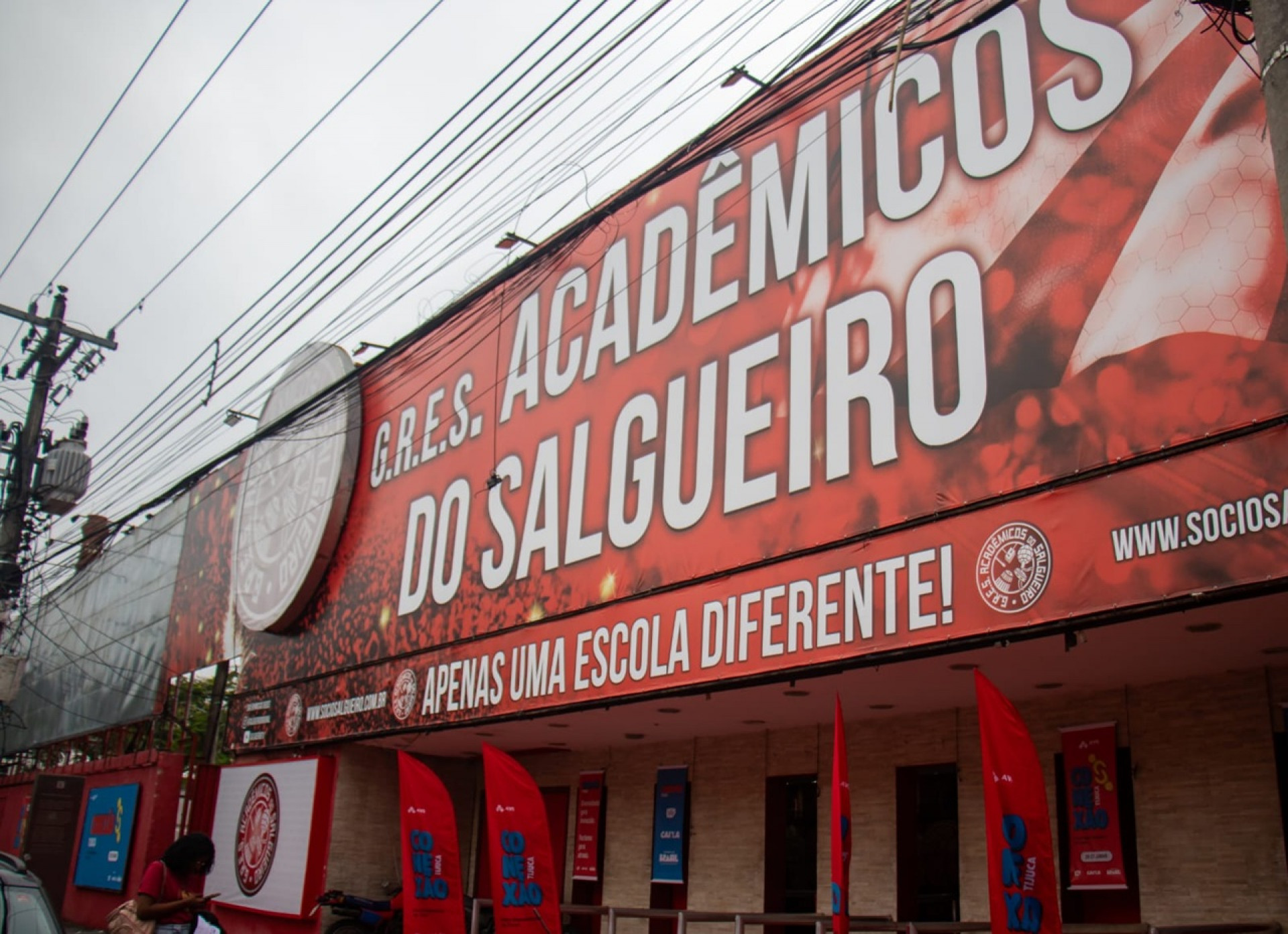 A primeira edição do Conexão Tijuca acontece na quadra do Salgueiro - Érica Martin/Agência O Dia