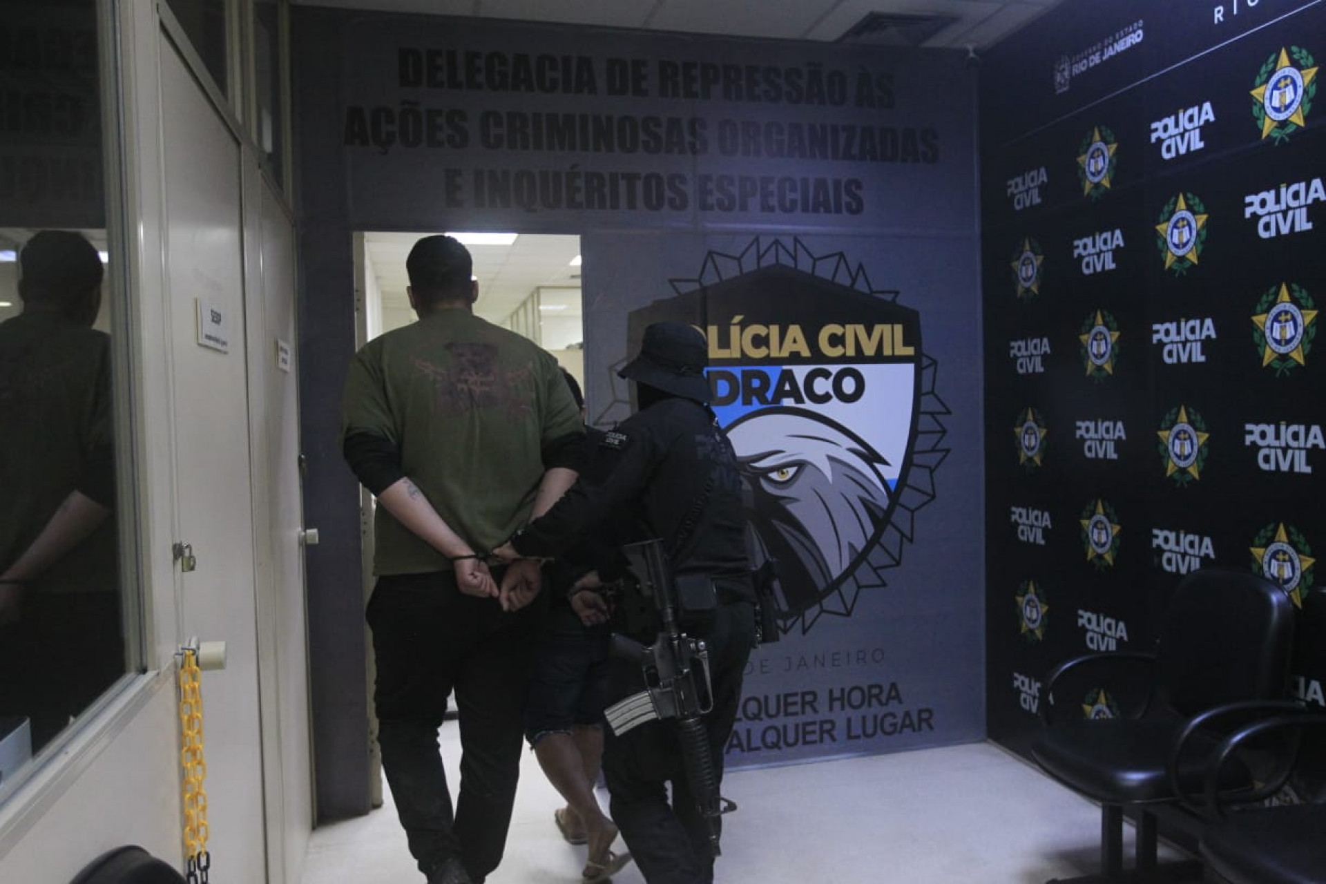 Homens foram presos durante operação da Desarme - Reginaldo Pimenta / Agência O Dia