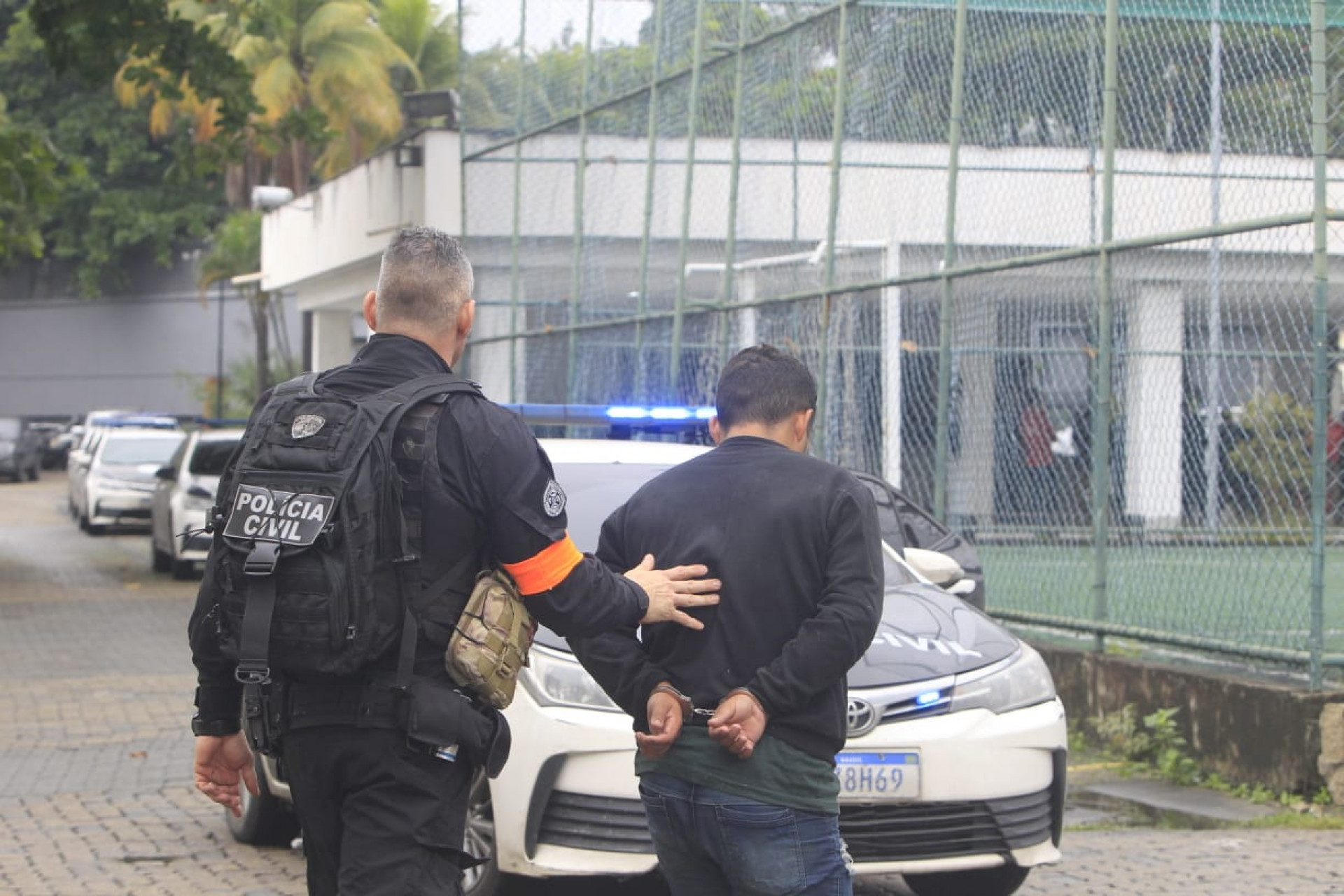 Homens foram presos durante operação da Desarme - Reginaldo Pimenta / Agência O Dia