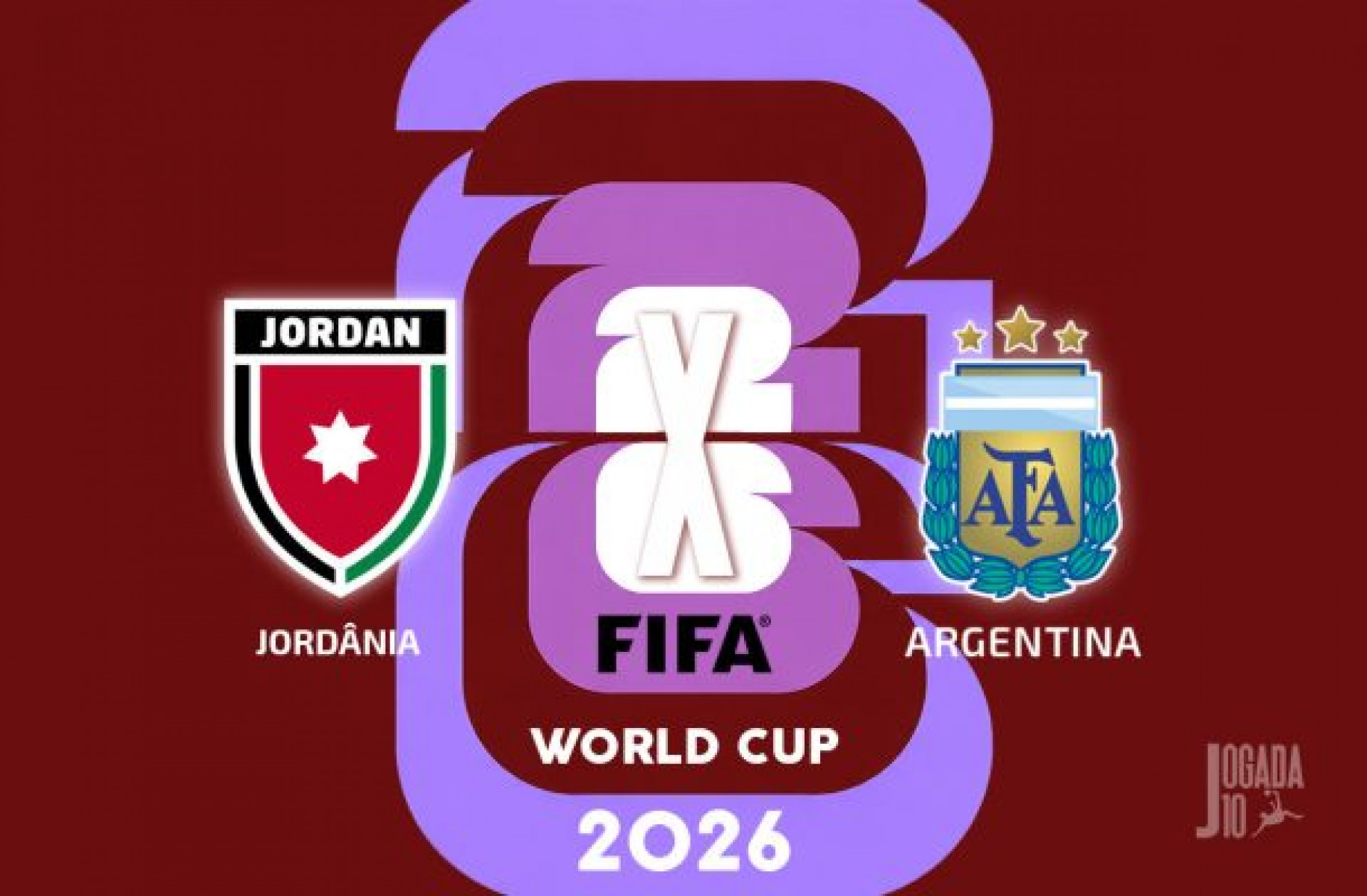 Jord&acirc;nia x Argentina: sem Messi e em busca do 100% de aproveitamento